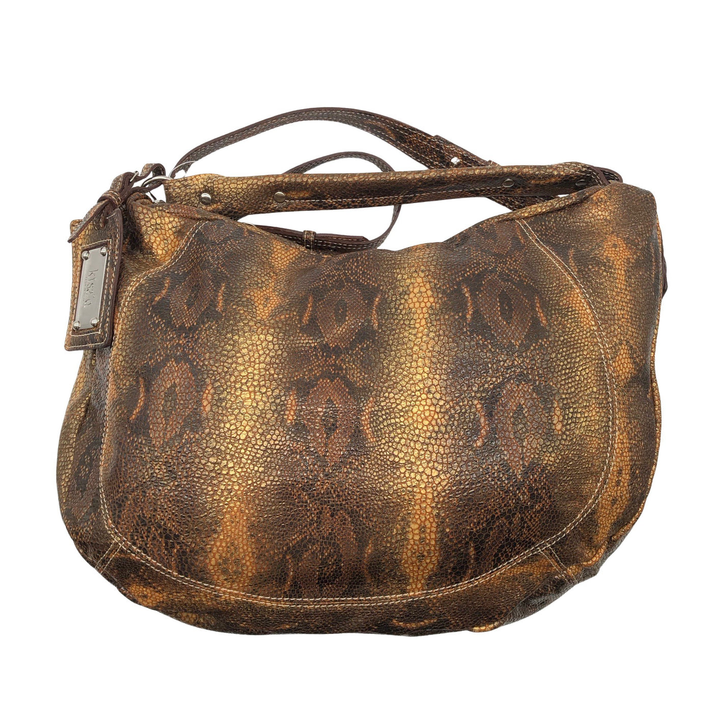 Unisex Kiss'a - Handbag, size Maxi - Brown (1)