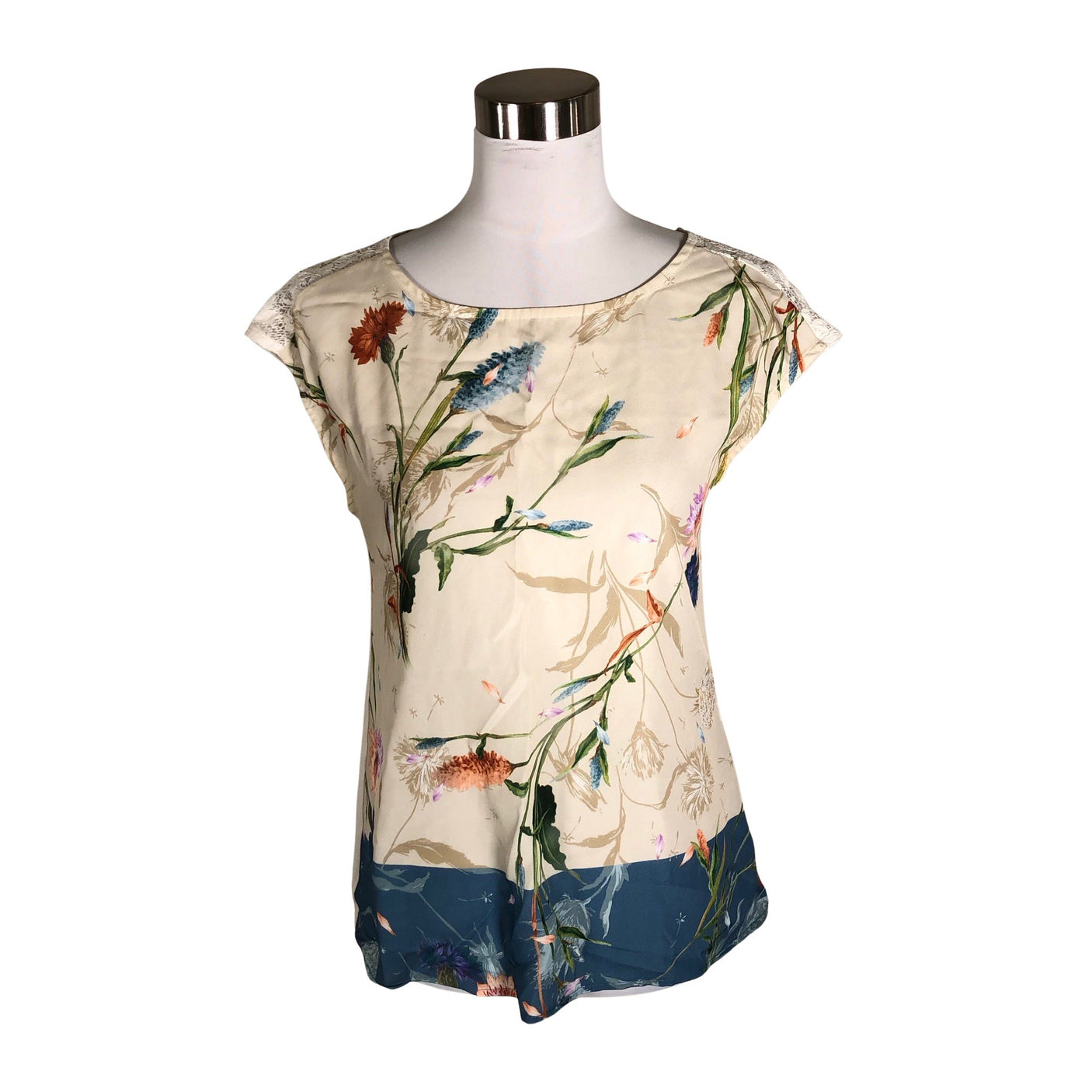 Unisex Anna Field - Short-sleeved blouse, size 38 - Beige (1)