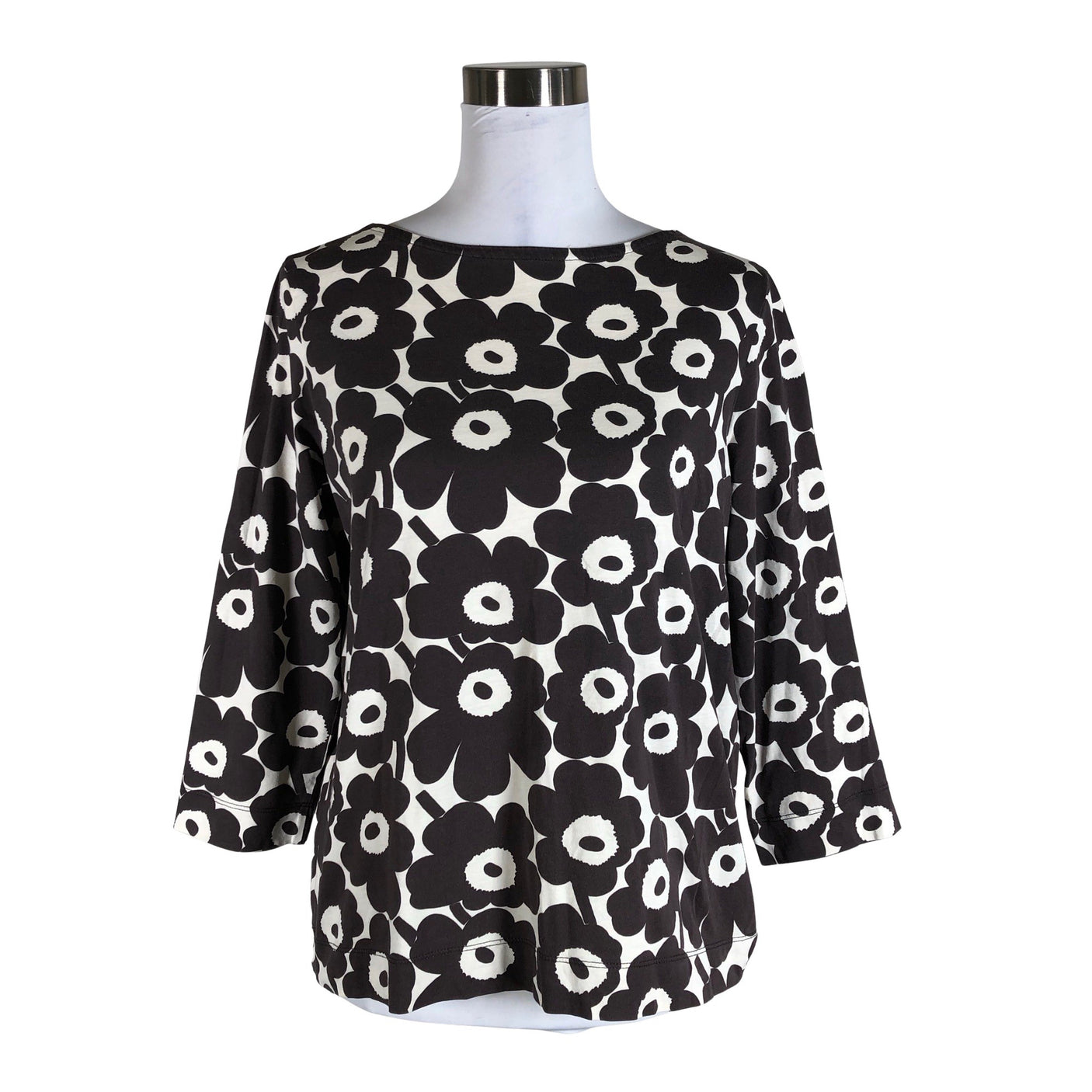 Unisex Marimekko - Tricot shirt, size 40 - Brown (1)