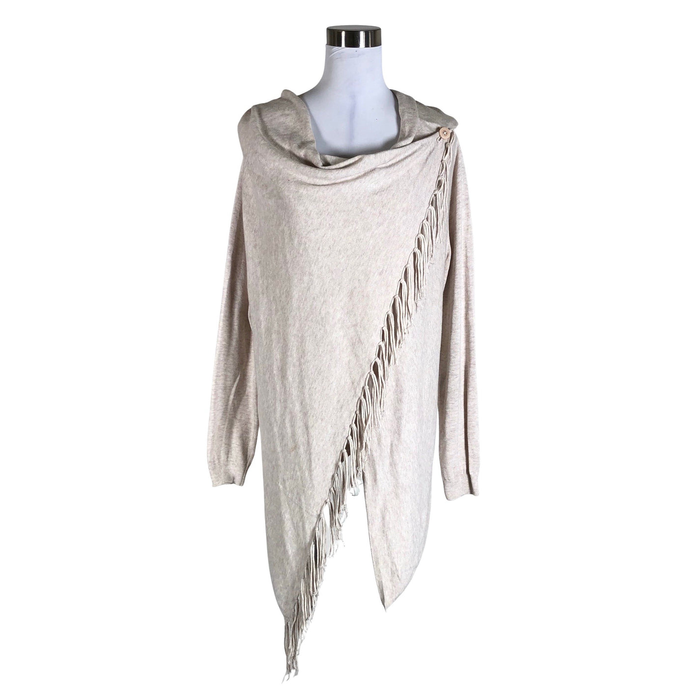 Unisex Repeat - Cardigan, size 40 - Beige (1)