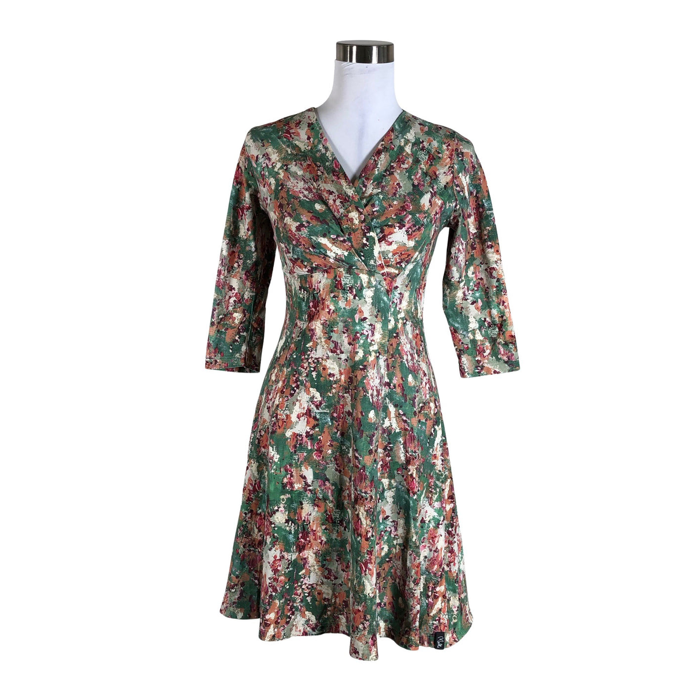 Unisex Melli - Tricot dress, size 34 - Green (1)