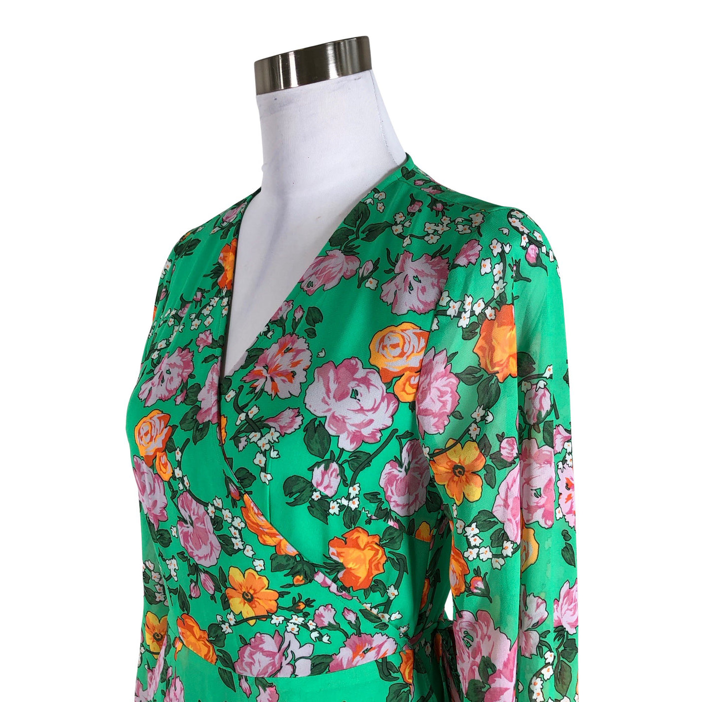 Unisex Cras - Schiffon dress, size 36 - Green (3)