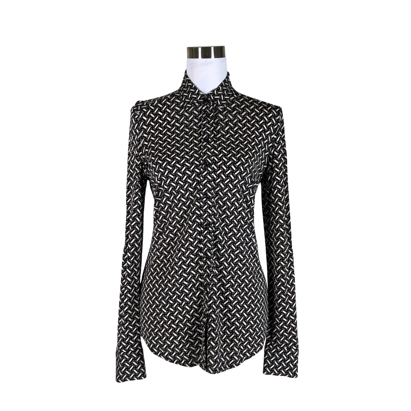 Unisex Andiata - Tricot shirt, size 38 - Black (1)
