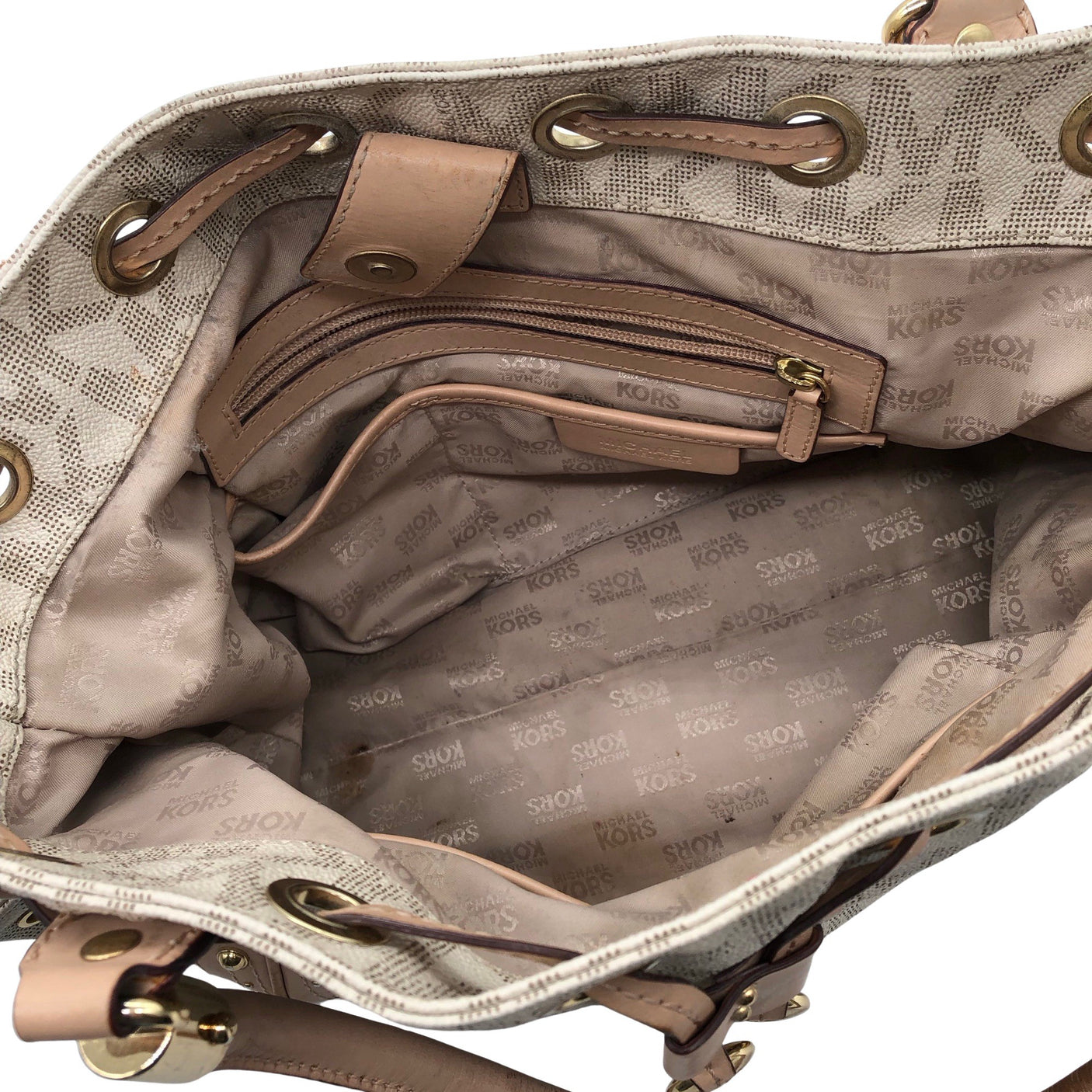 Unisex Michael Kors - Handbag, size Midi - Beige (3)