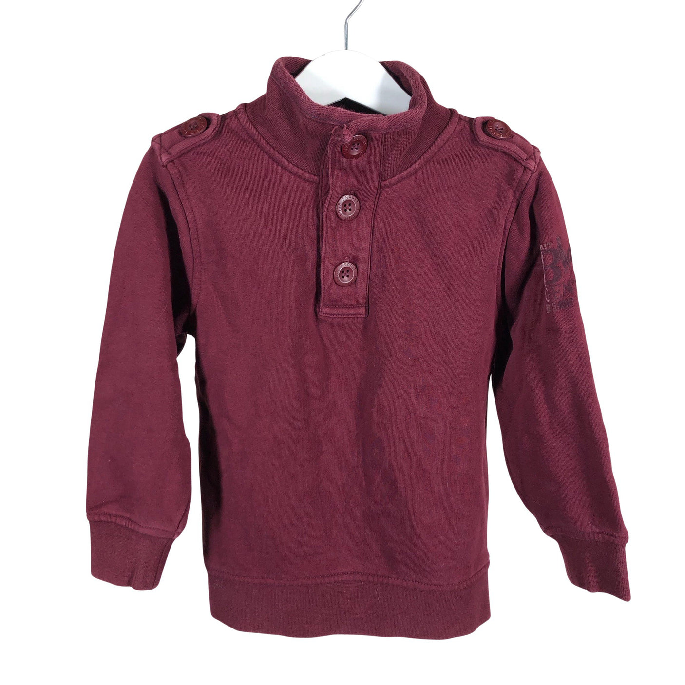 Unisex Esprit - Sweatshirt, size 92 - 98 - Wine red (1)