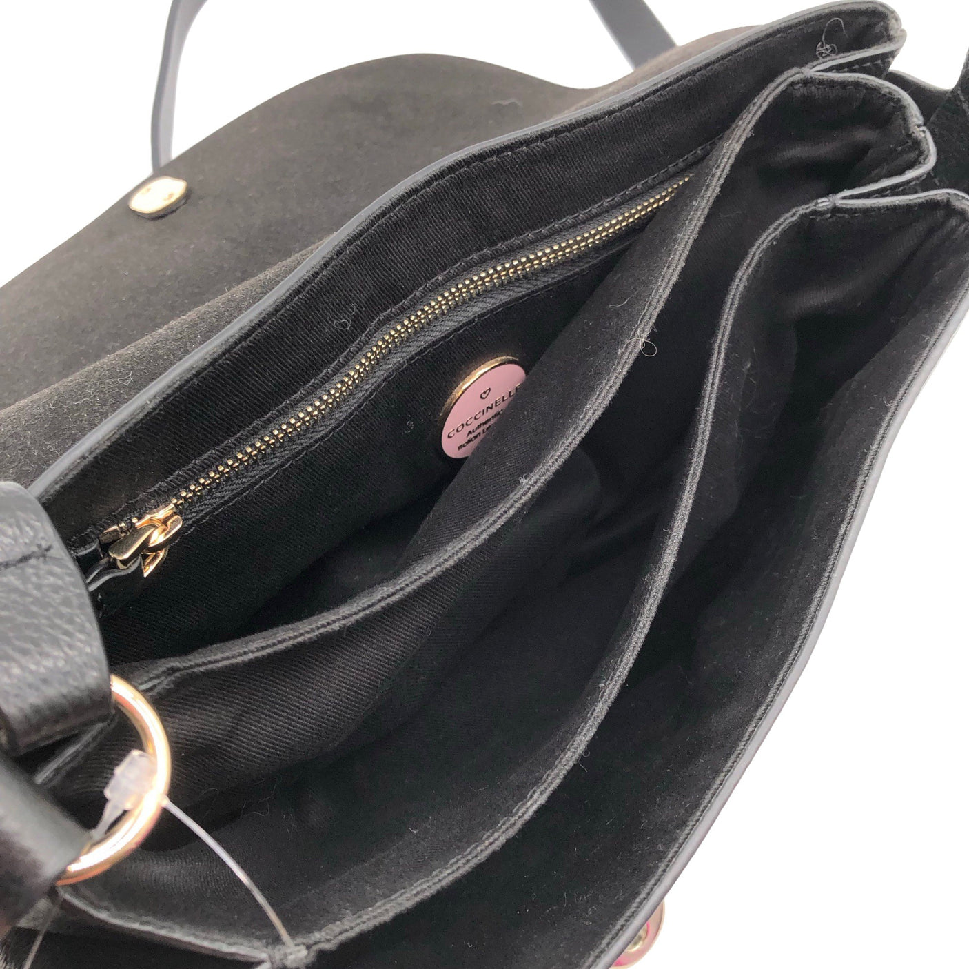 Unisex Coccinelle - Shoulder bag, size Midi - Black (2)