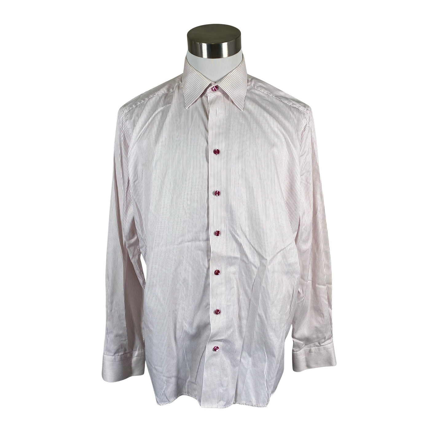 Unisex Eton - Collared shirt, size XL - White (1)