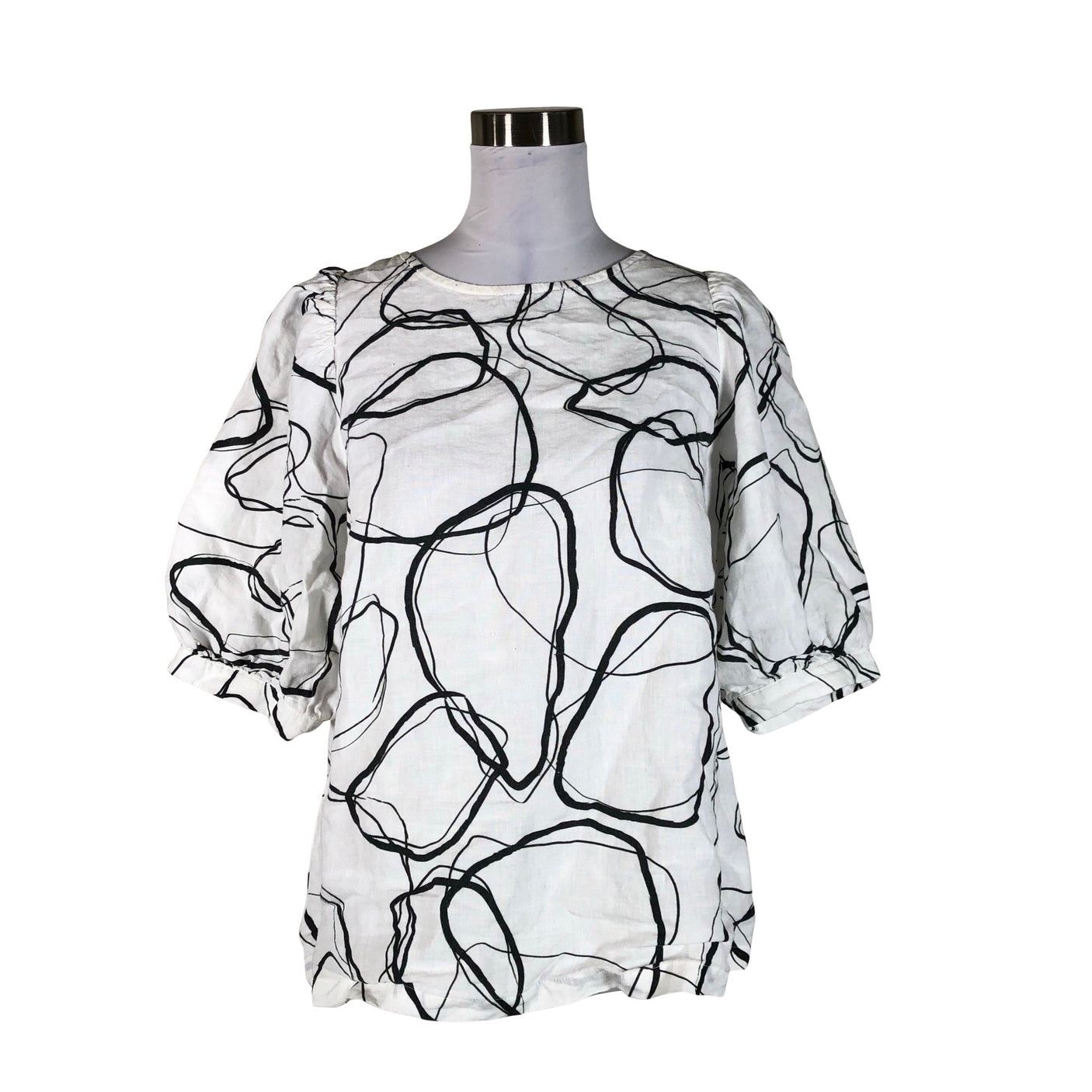 Unisex Cuosi - Short-sleeved blouse, size 40 - White (1)