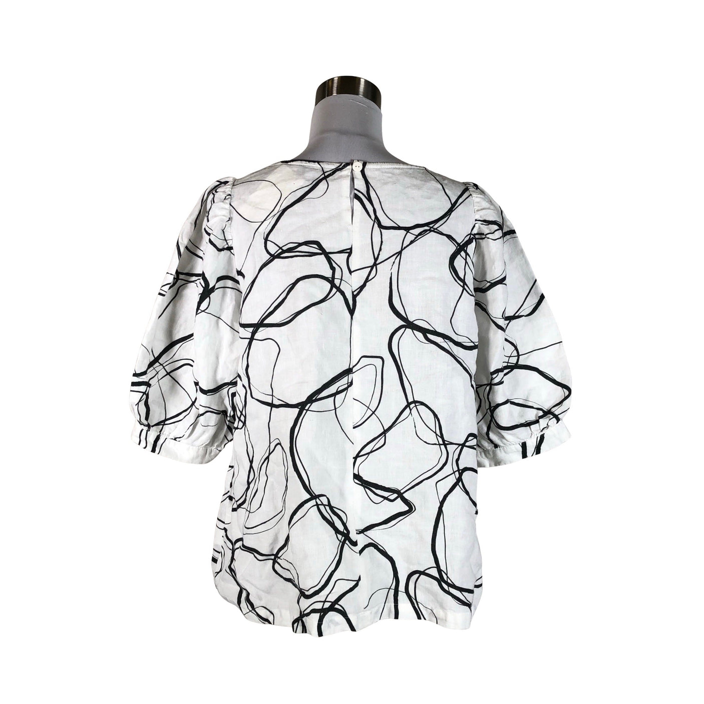 Unisex Cuosi - Short-sleeved blouse, size 40 - White (2)