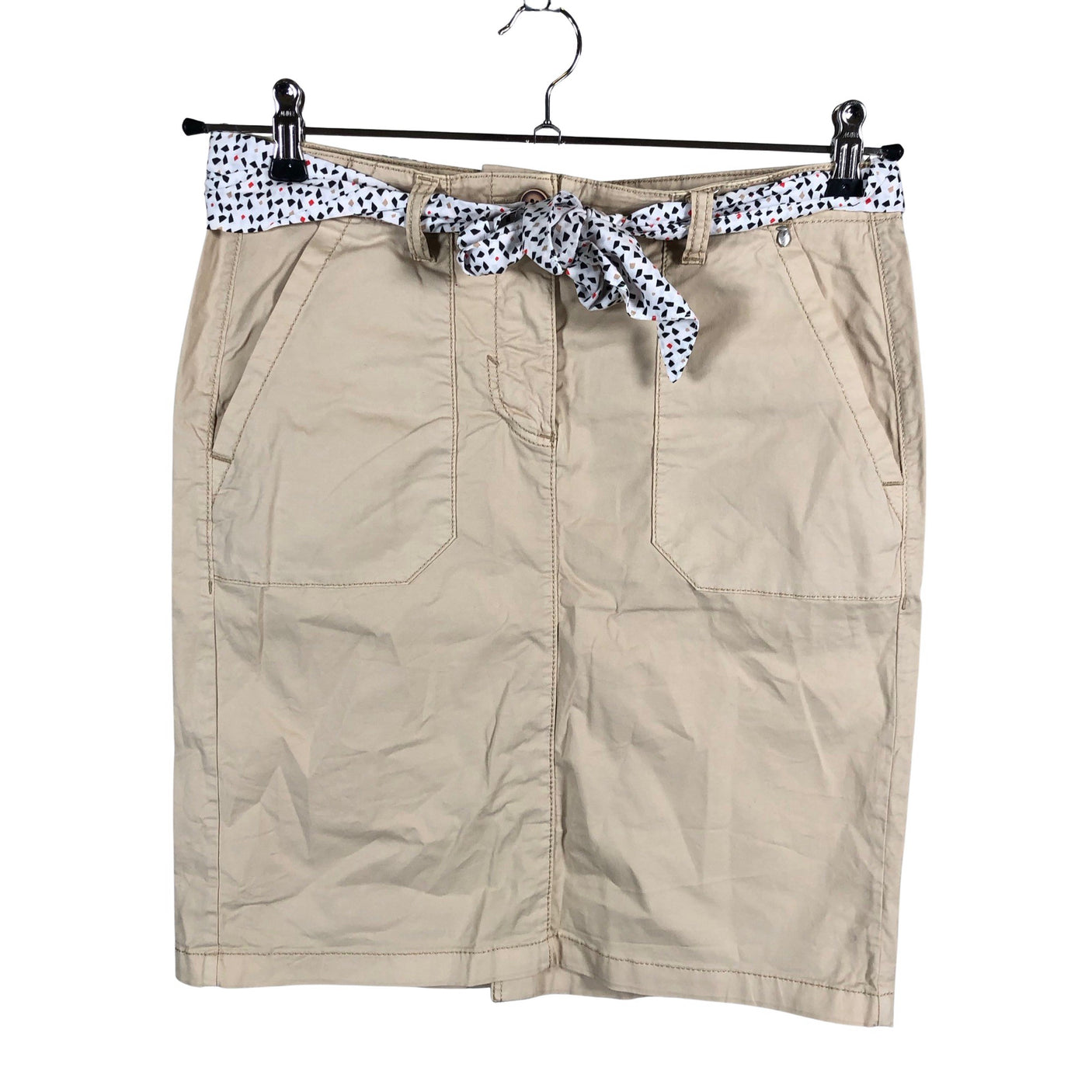 Unisex Tom Tailor - Fabric skirt, size 36 - Beige (1)