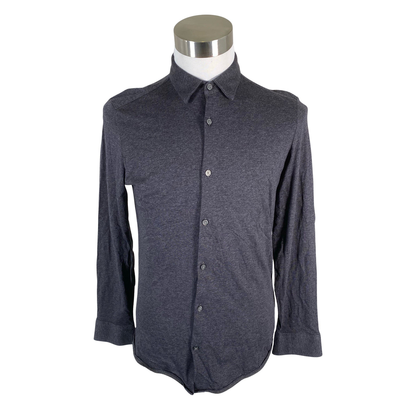 Unisex Calvin Klein - Tricot shirt, size M - Gray (1)