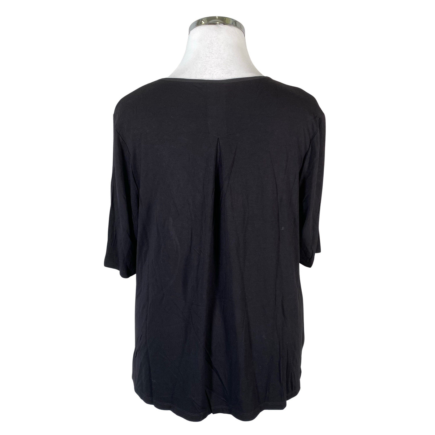 Unisex Barbara Lebek - Short-sleeved blouse, size 44 - Black (2)
