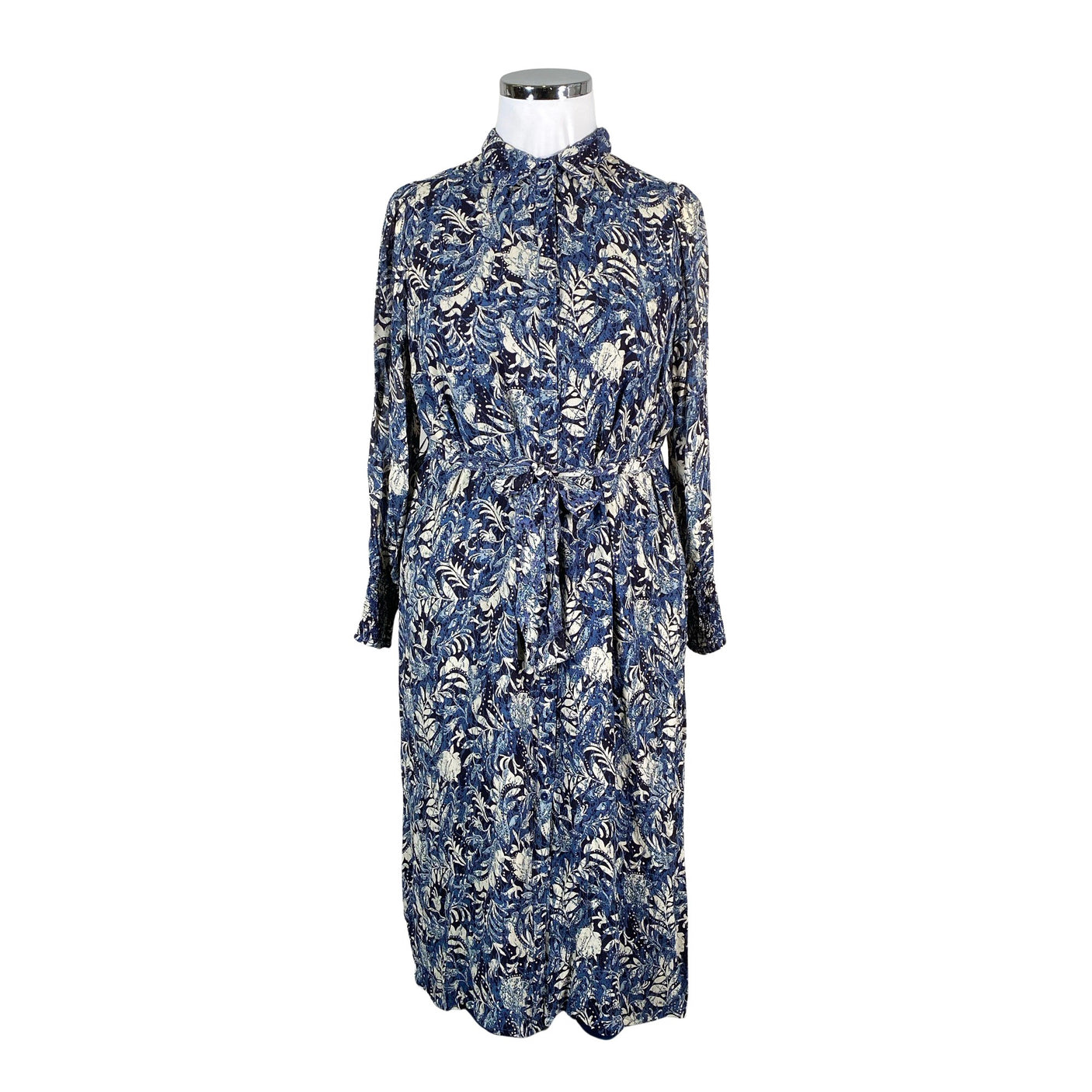 Unisex Part two - Schiffon dress, size 42 - Blue (1)