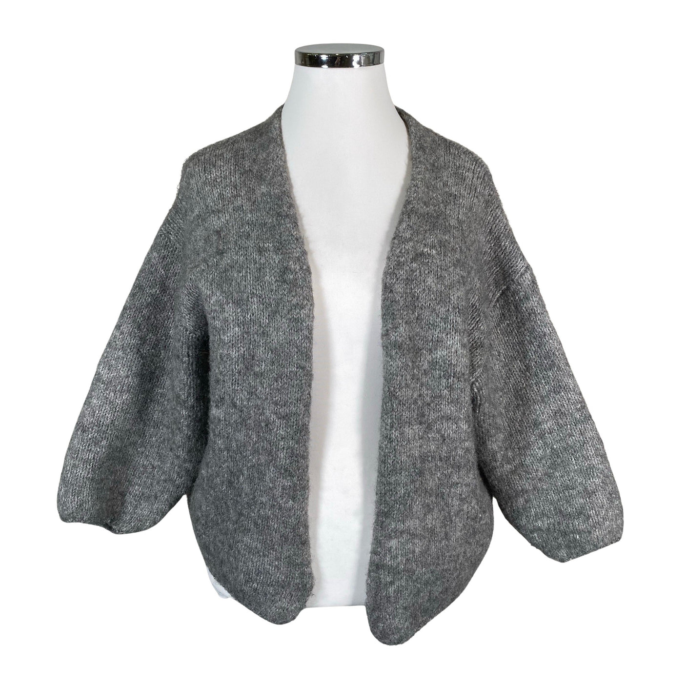 Unisex Lindex - Cardigan, size 48 - Gray (1)