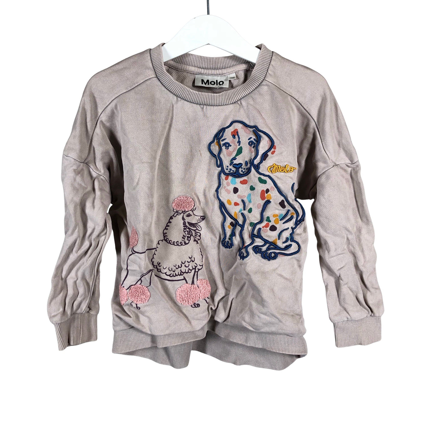 Unisex Molo Kids - Sweatshirt, size 98 - 104 - Light pink (1)