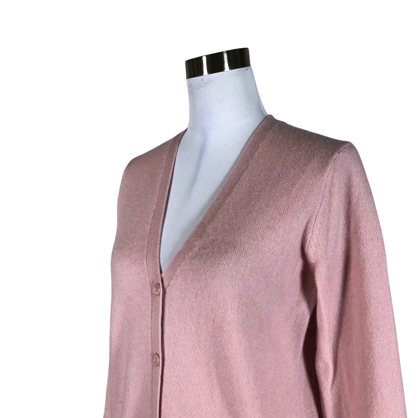 Unisex Just Cashmere - Cardigan, size 38 - Light pink (3)