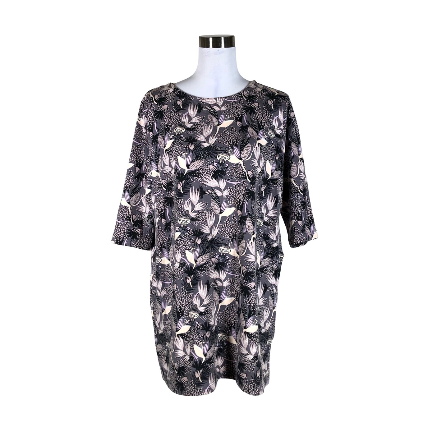 Unisex Martinex - Tricot dress, size 40 - Gray (1)
