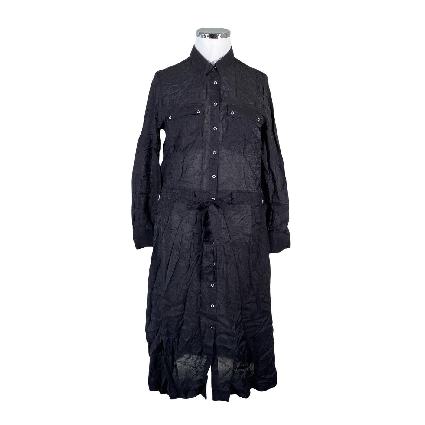 Unisex InWear - Schiffon dress, size 44 - Black (1)