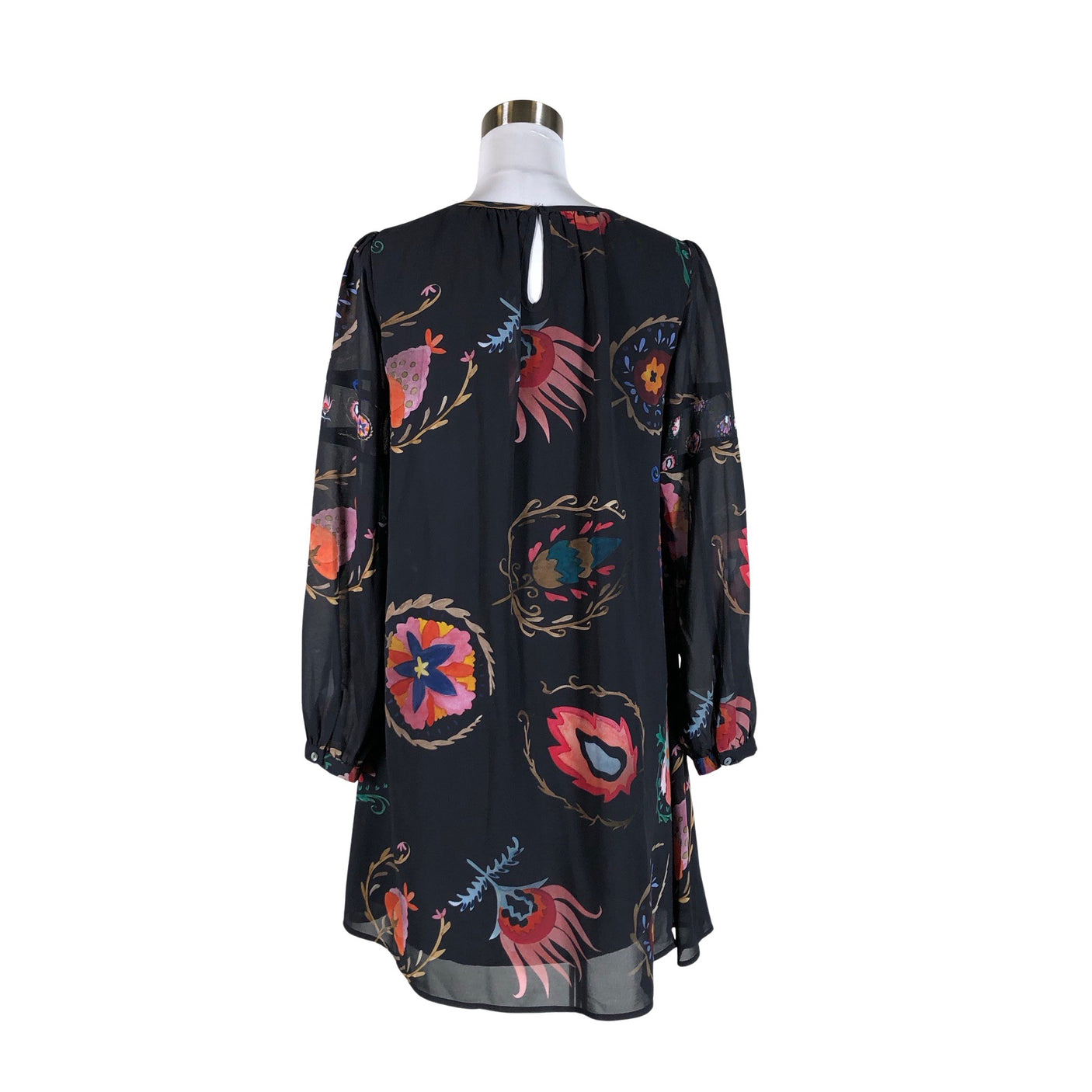 Unisex Desigual - Schiffon dress, size 36 - Black (2)
