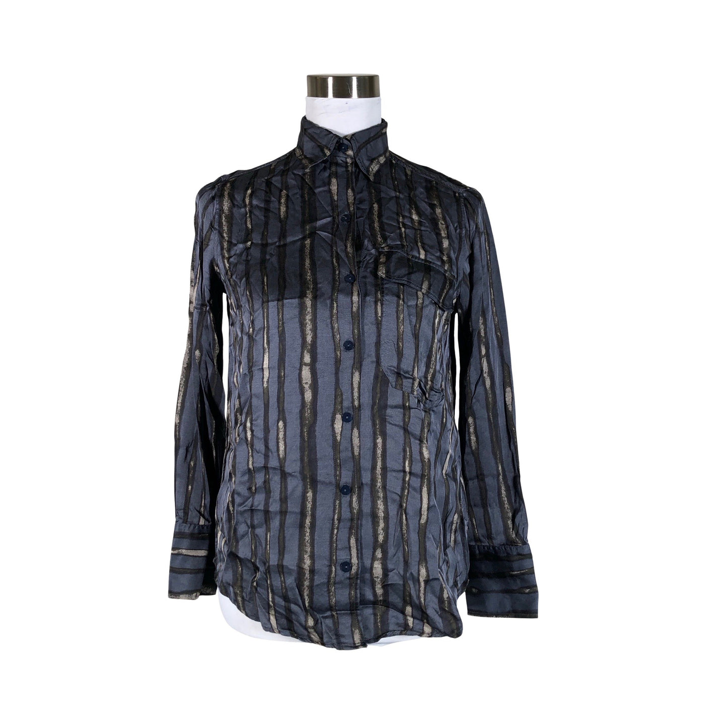 Unisex Massimo Dutti - Blouse, size 34 - Gray (1)