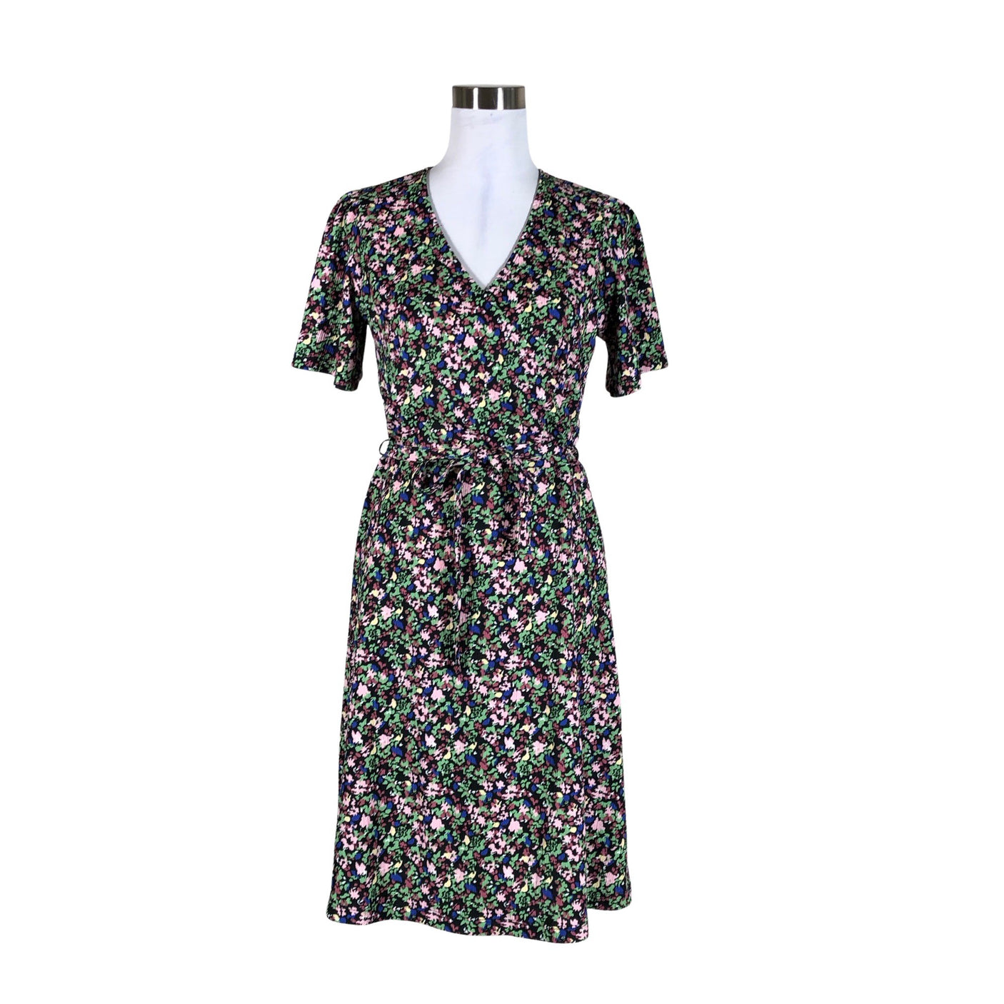 Unisex We - Schiffon dress, size 38 - Green (1)
