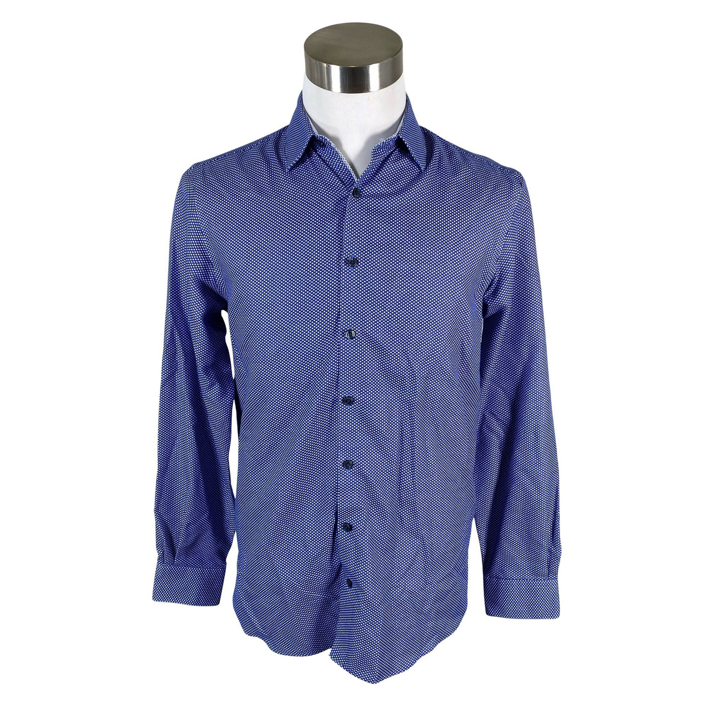 Unisex Lindbergh - Collared shirt, size M - Blue (1)