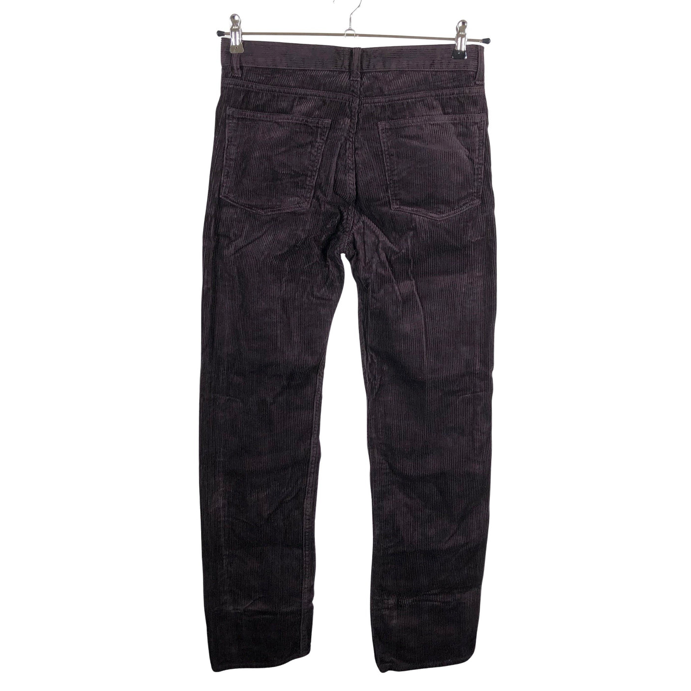 Unisex Weekday - Velvet pants, size W28 - Wine red (2)