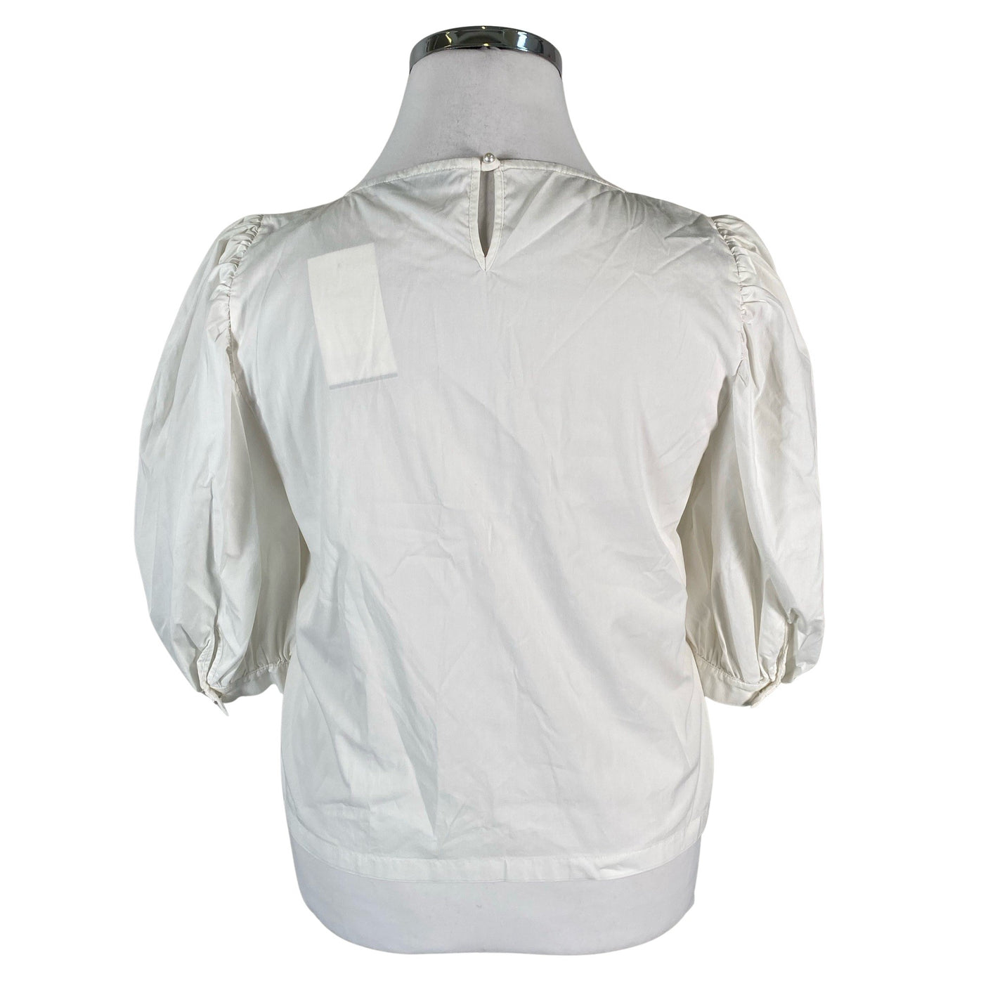 Unisex Marella - Short-sleeved blouse, size 44 - White (2)