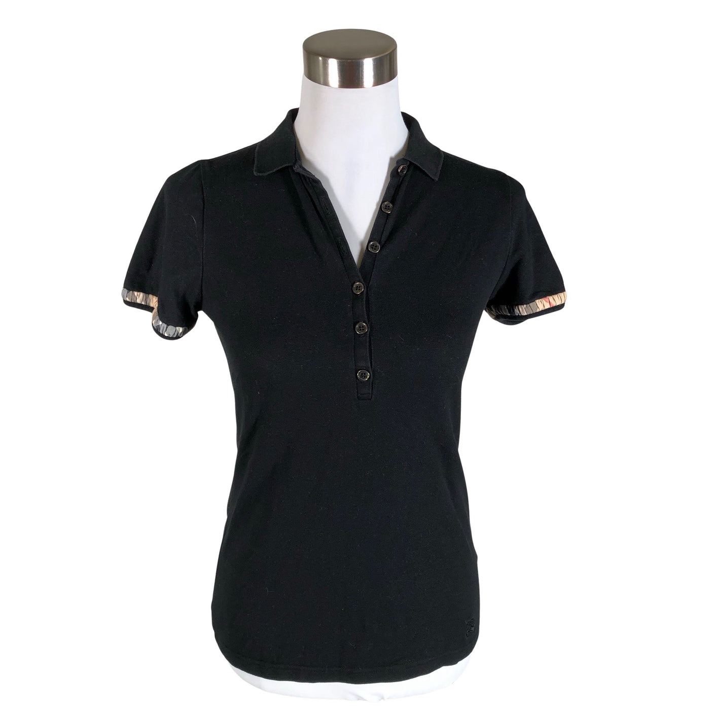 Unisex Burberry Brit - Polo shirt, size 36 - Black (1)