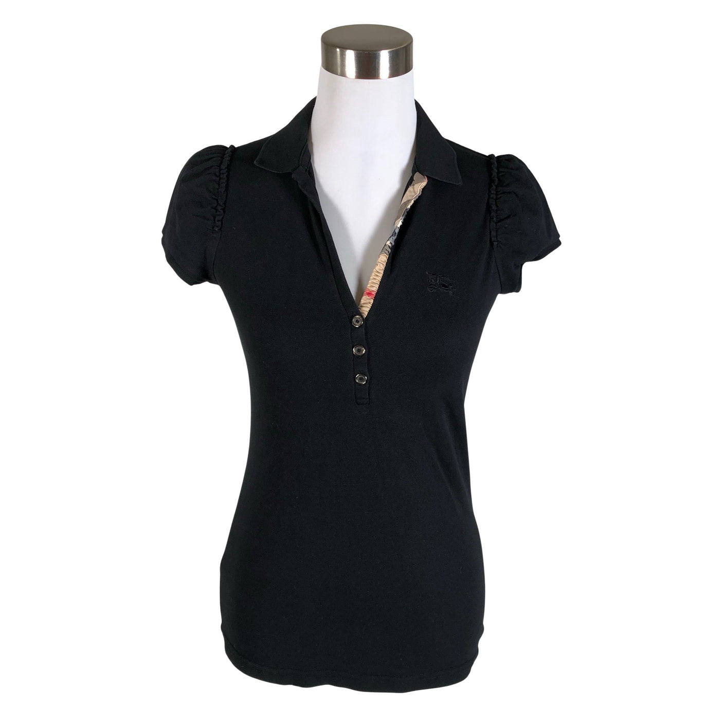 Unisex Burberry Brit - Polo shirt, size 36 - Black (1)