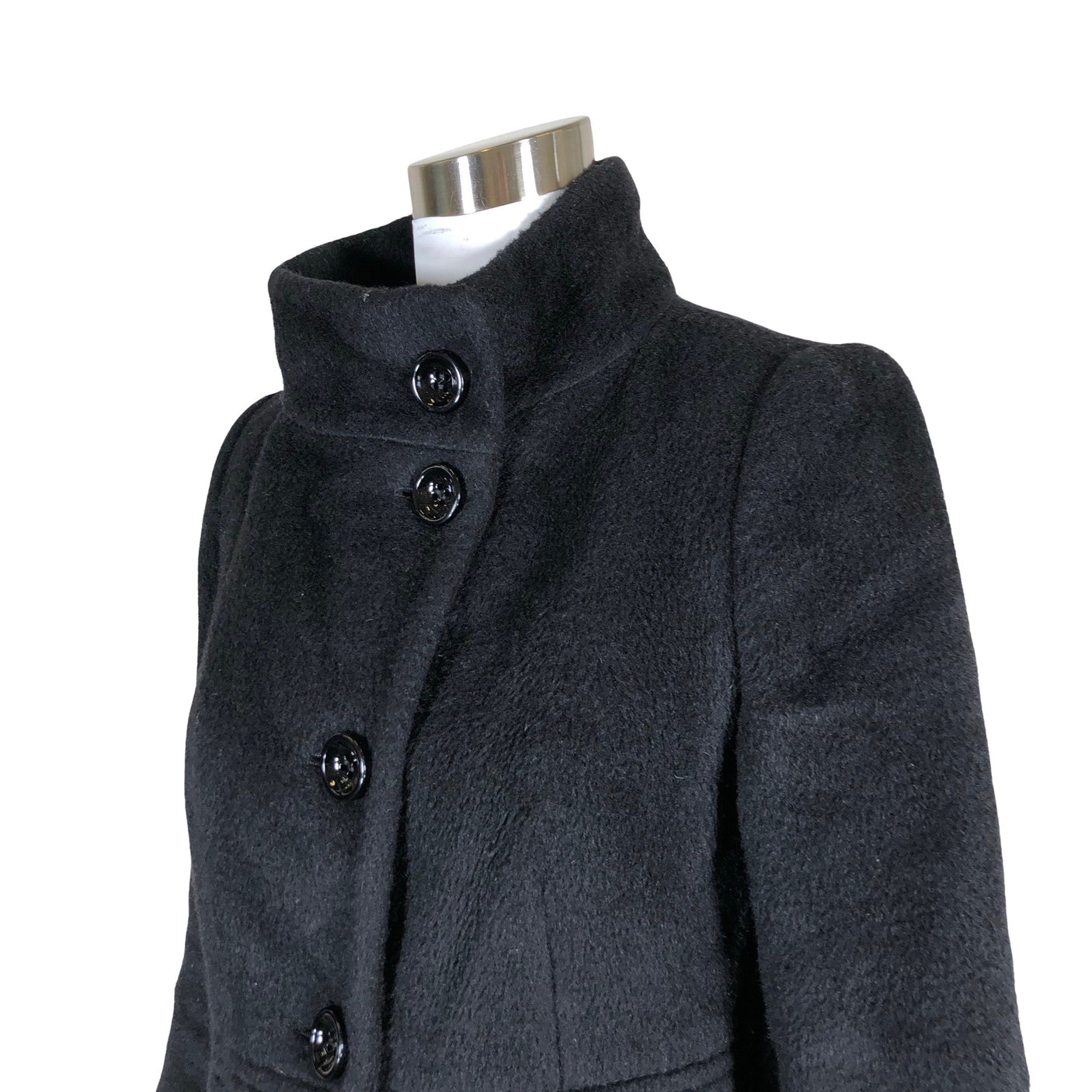 Unisex Manuela Conti - Wool coat, size 34 - Black (3)