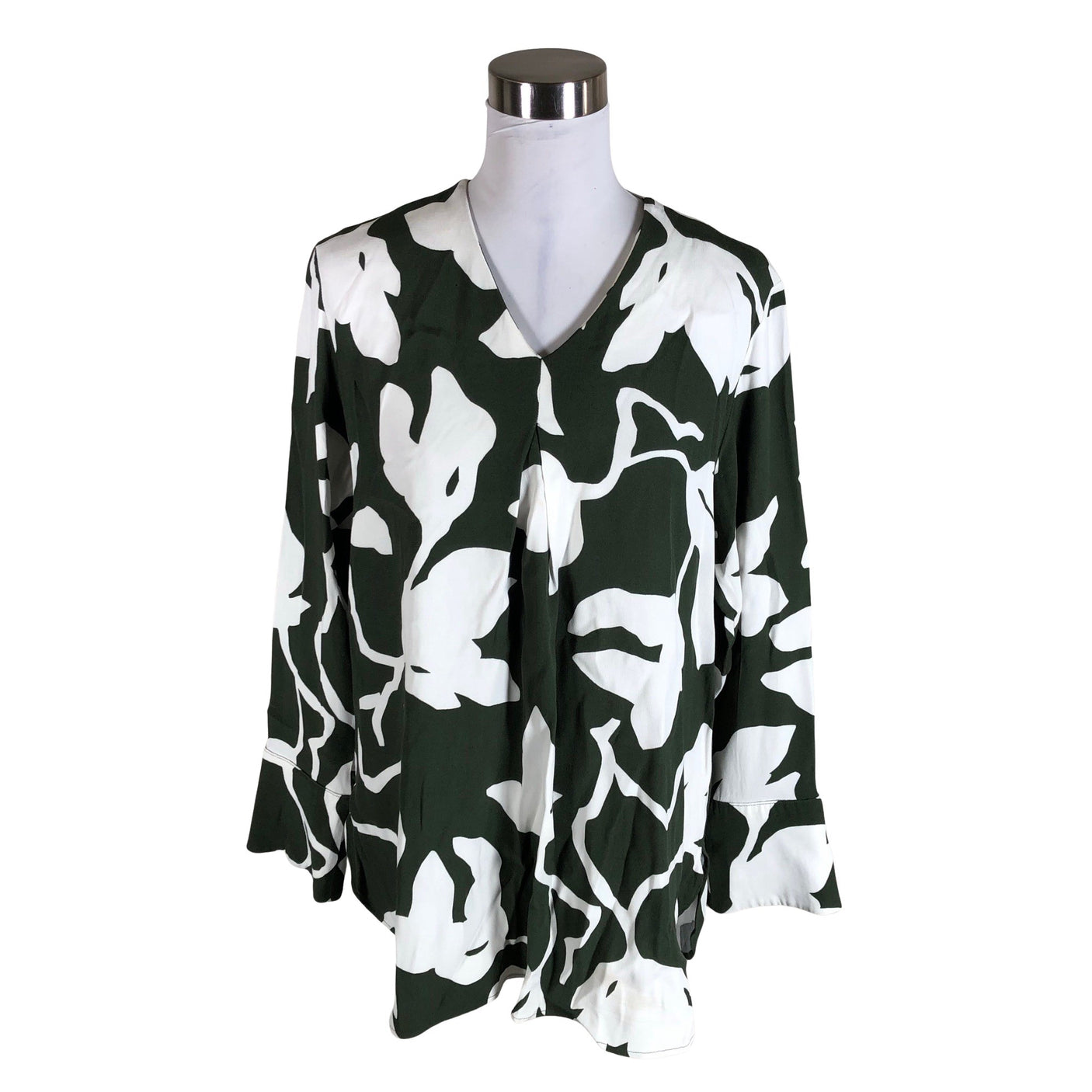 Unisex Marimekko - Schiffon tunic, size 40 - Green (1)