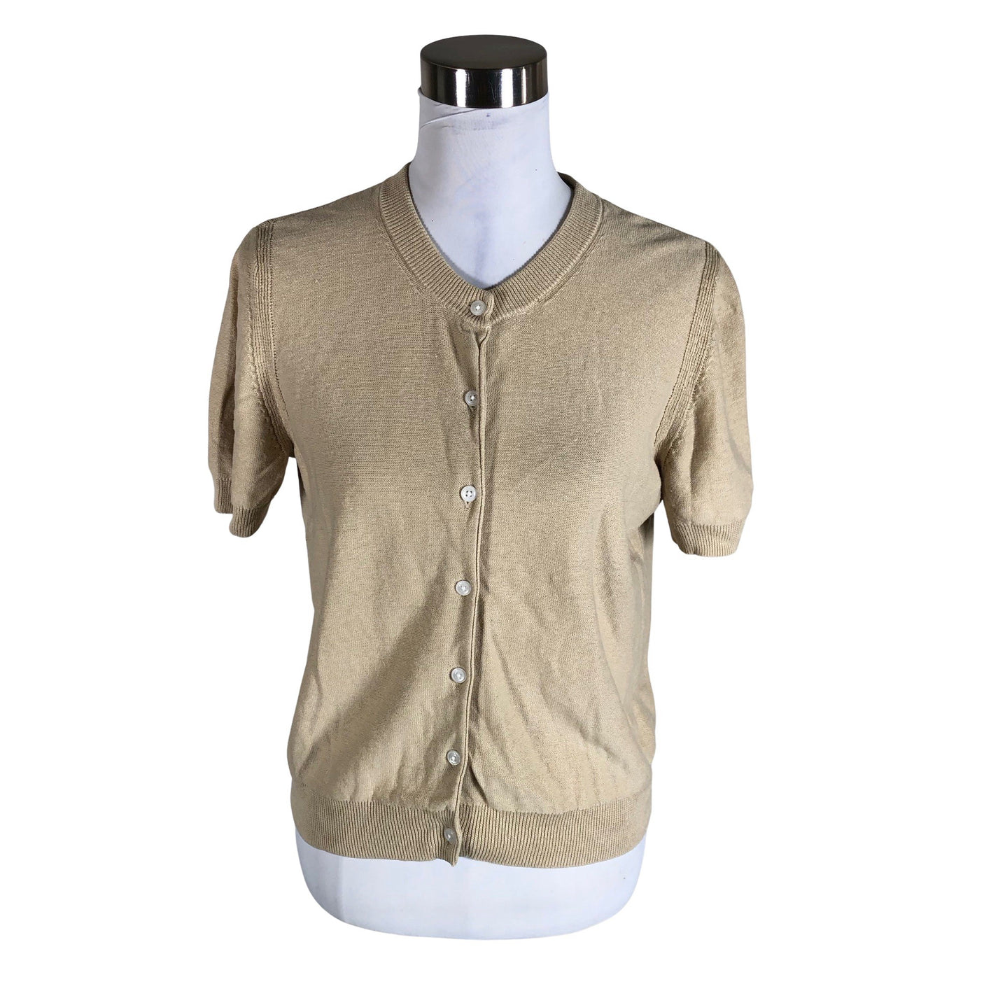 Unisex Part two - Cardigan, size 38 - Beige (1)