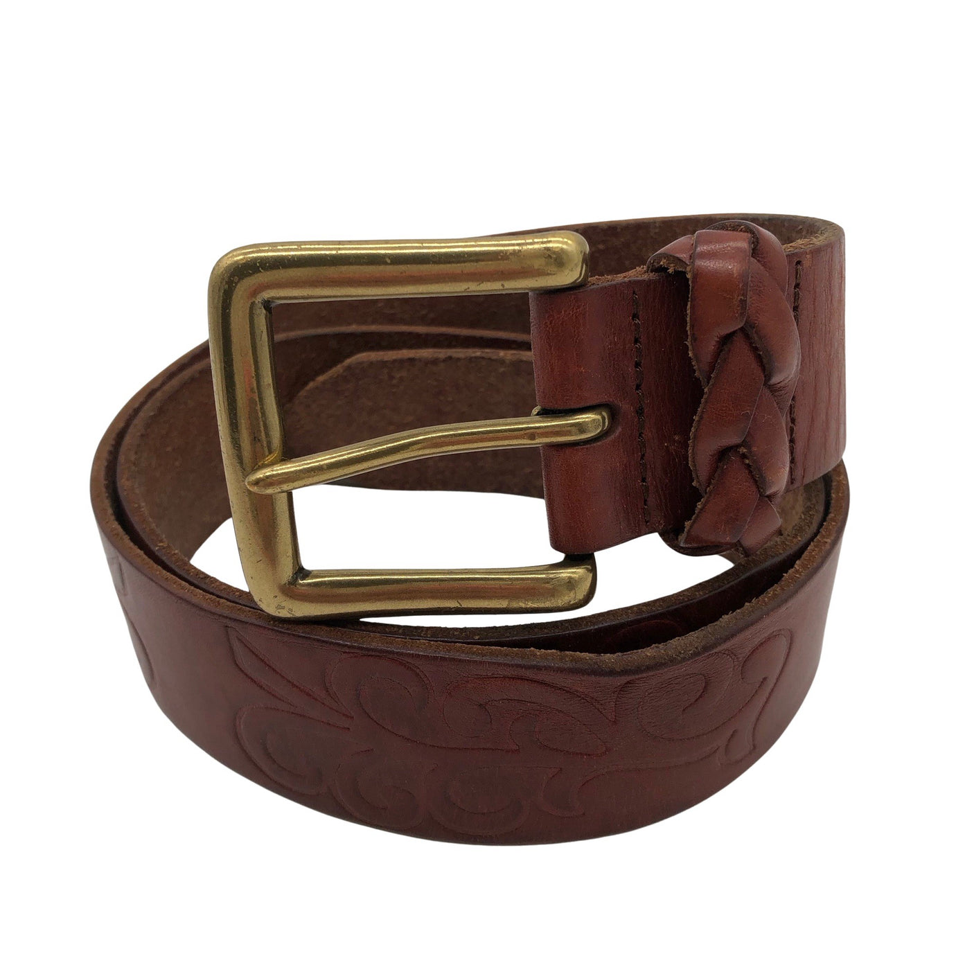 Unisex Saddler - Leather belt, size No size - Brown (1)