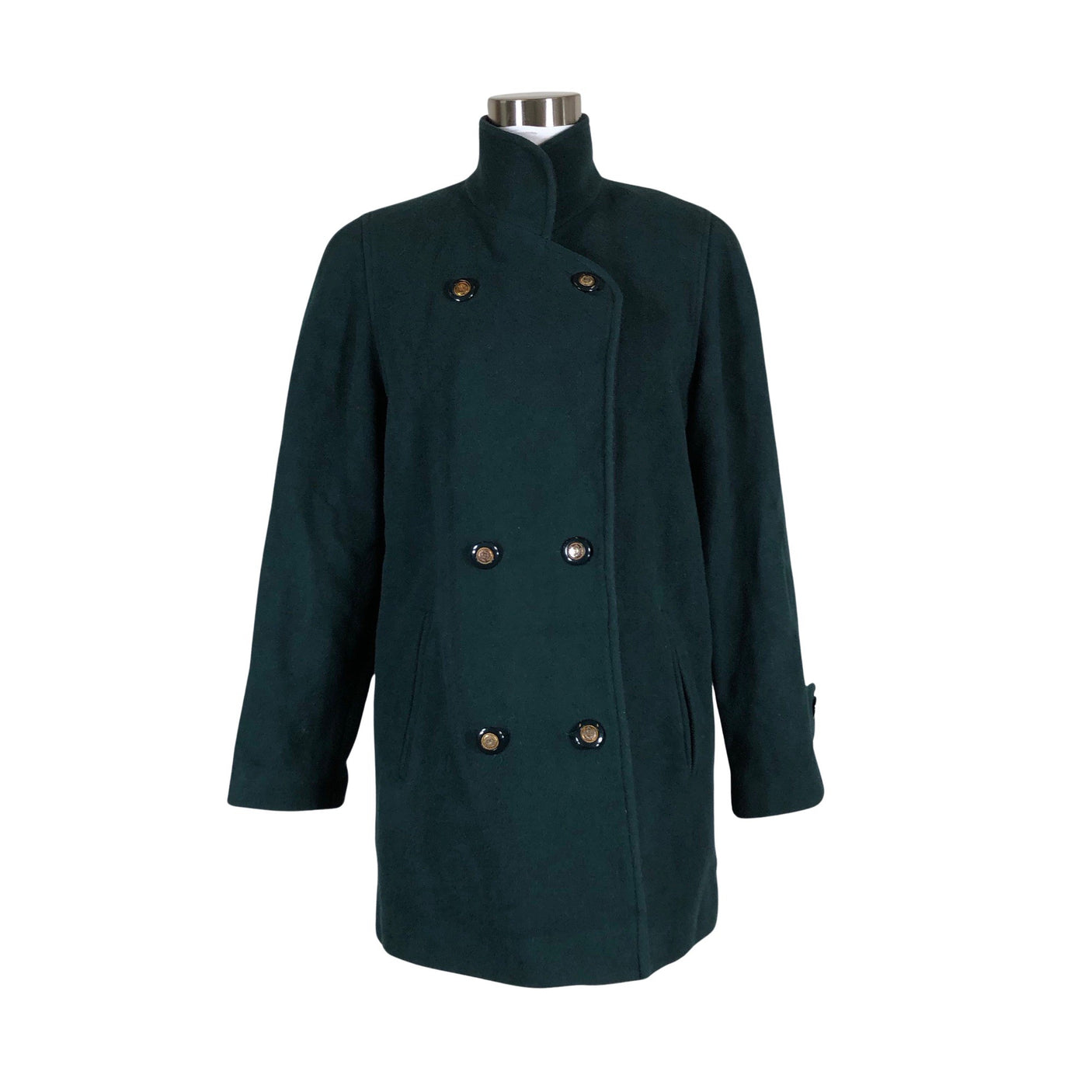 Unisex Miss Smith - Wool coat, size 36 - Green (1)
