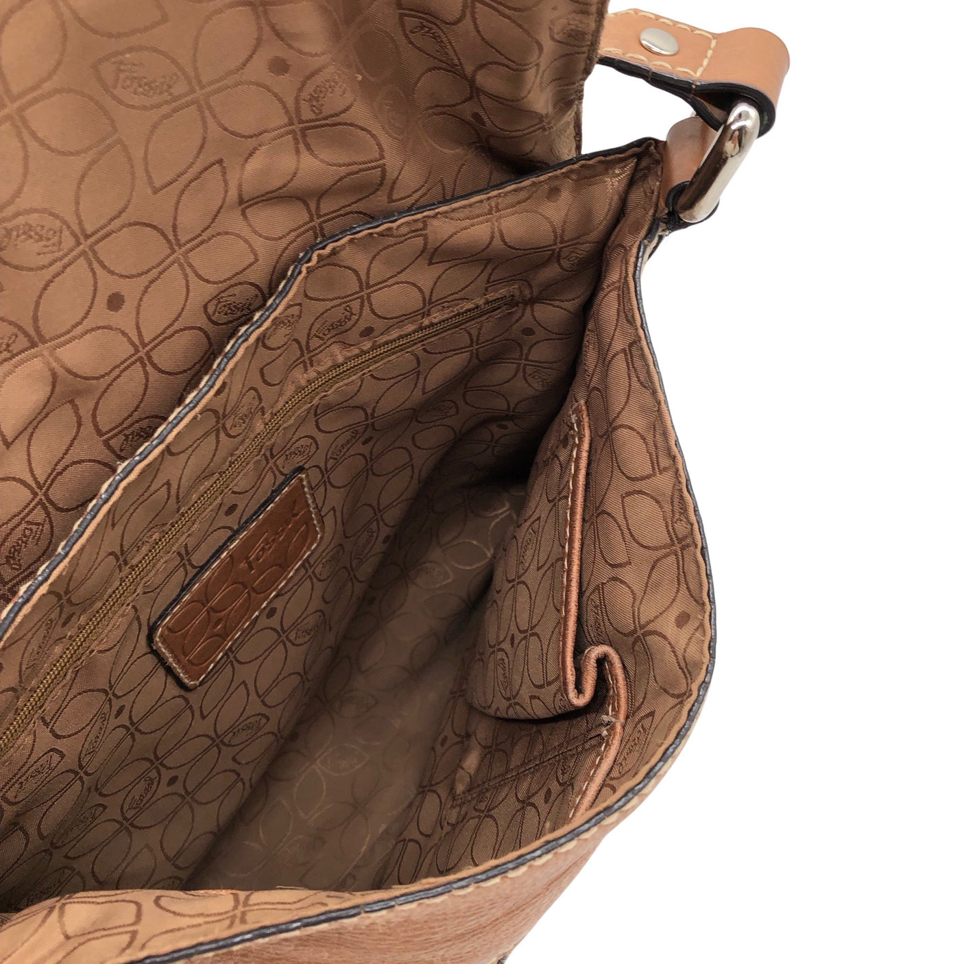 Unisex Fossil - Shoulder bag, size Midi - Brown (2)