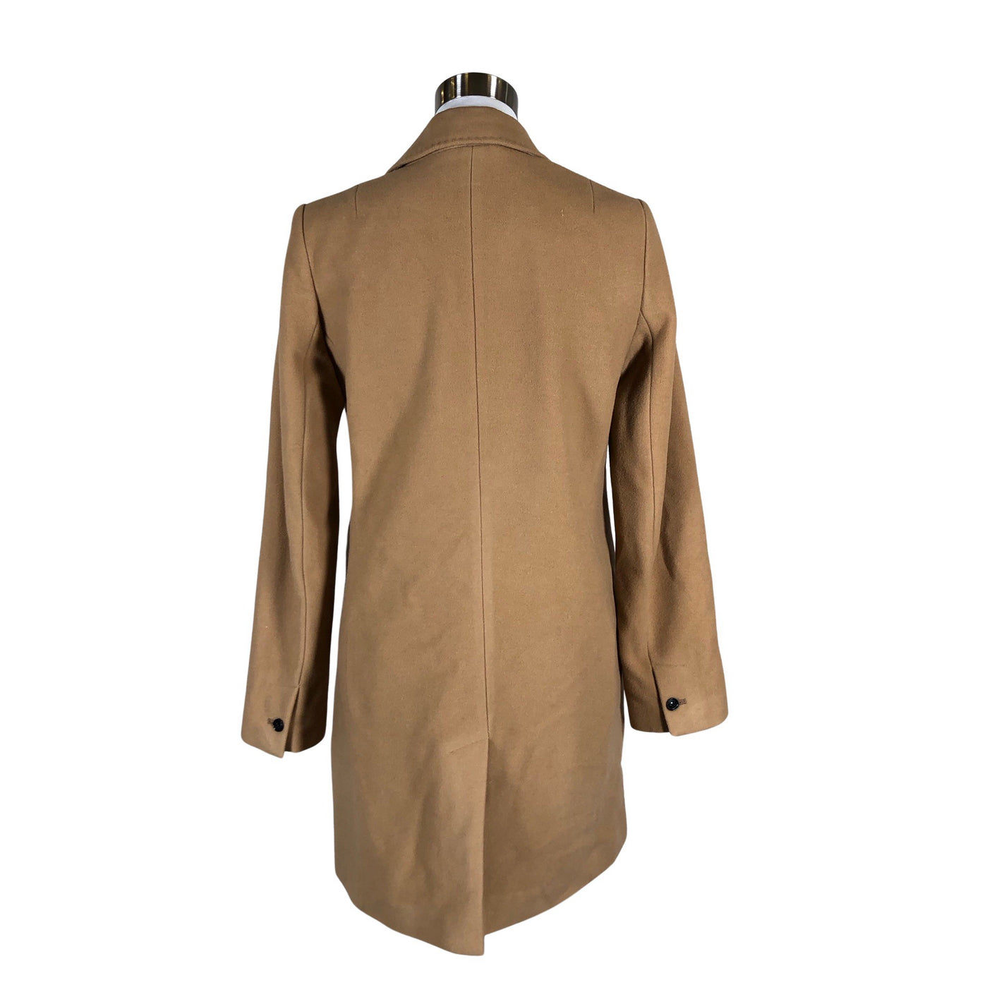 Unisex Knowledge Cotton Apparel - Wool coat, size 36 - Brown (2)