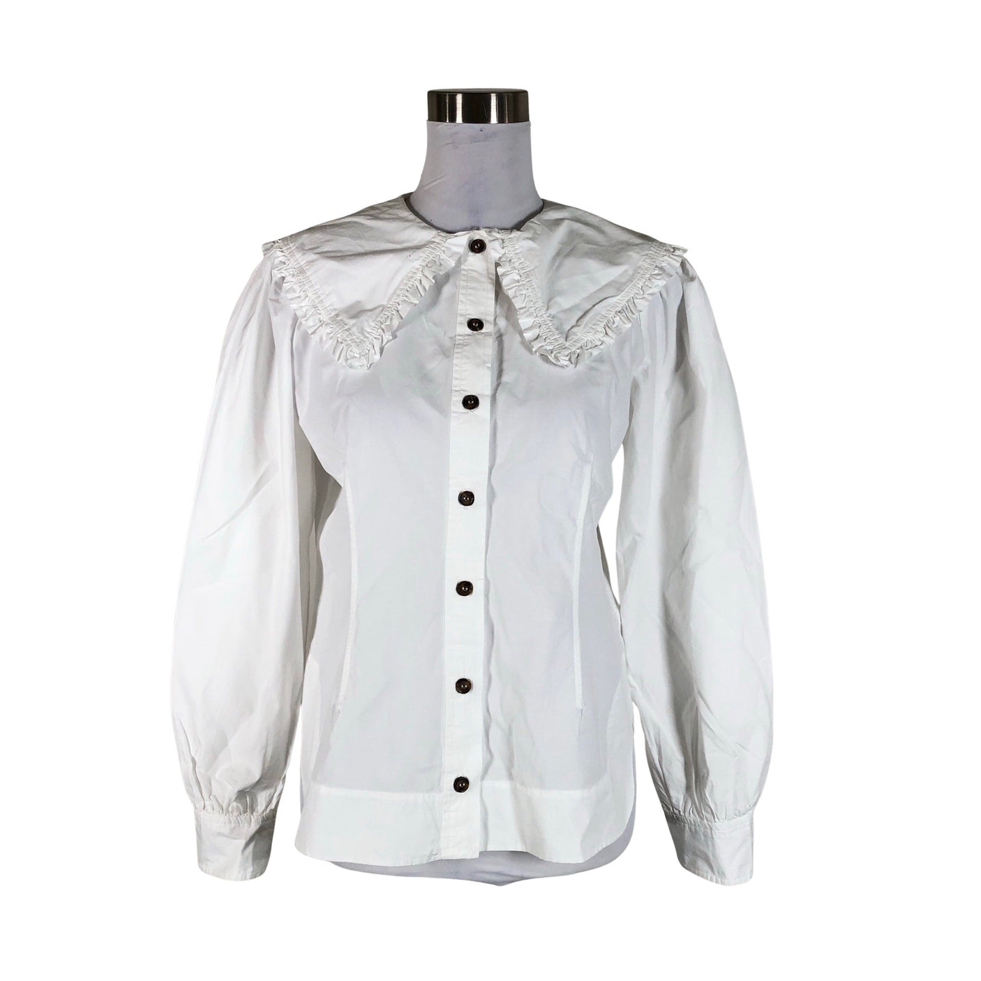 Unisex Ganni - Blouse, size 38 - White (1)