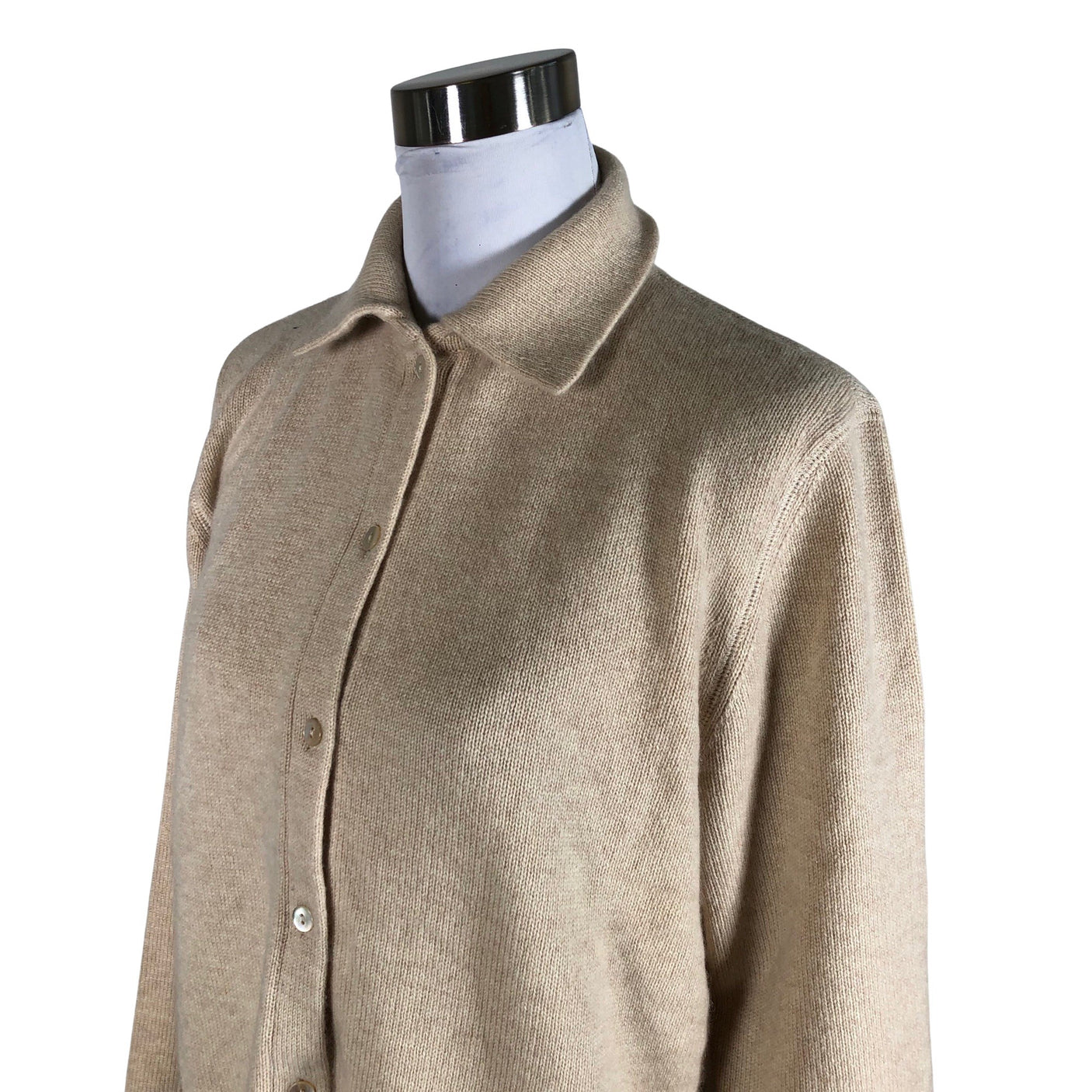 Unisex Repeat - Cardigan, size 40 - Beige (3)