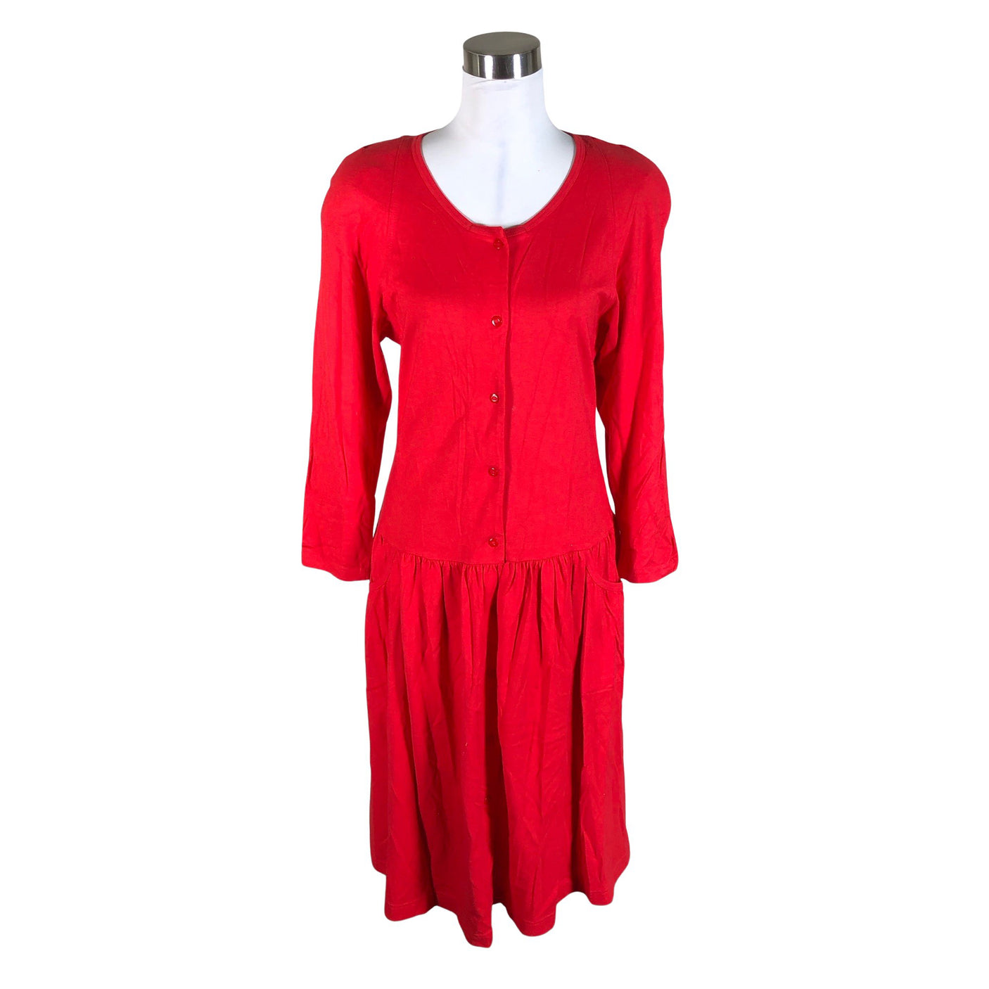 Unisex Marimekko - Tricot dress, size 36 - Red (1)