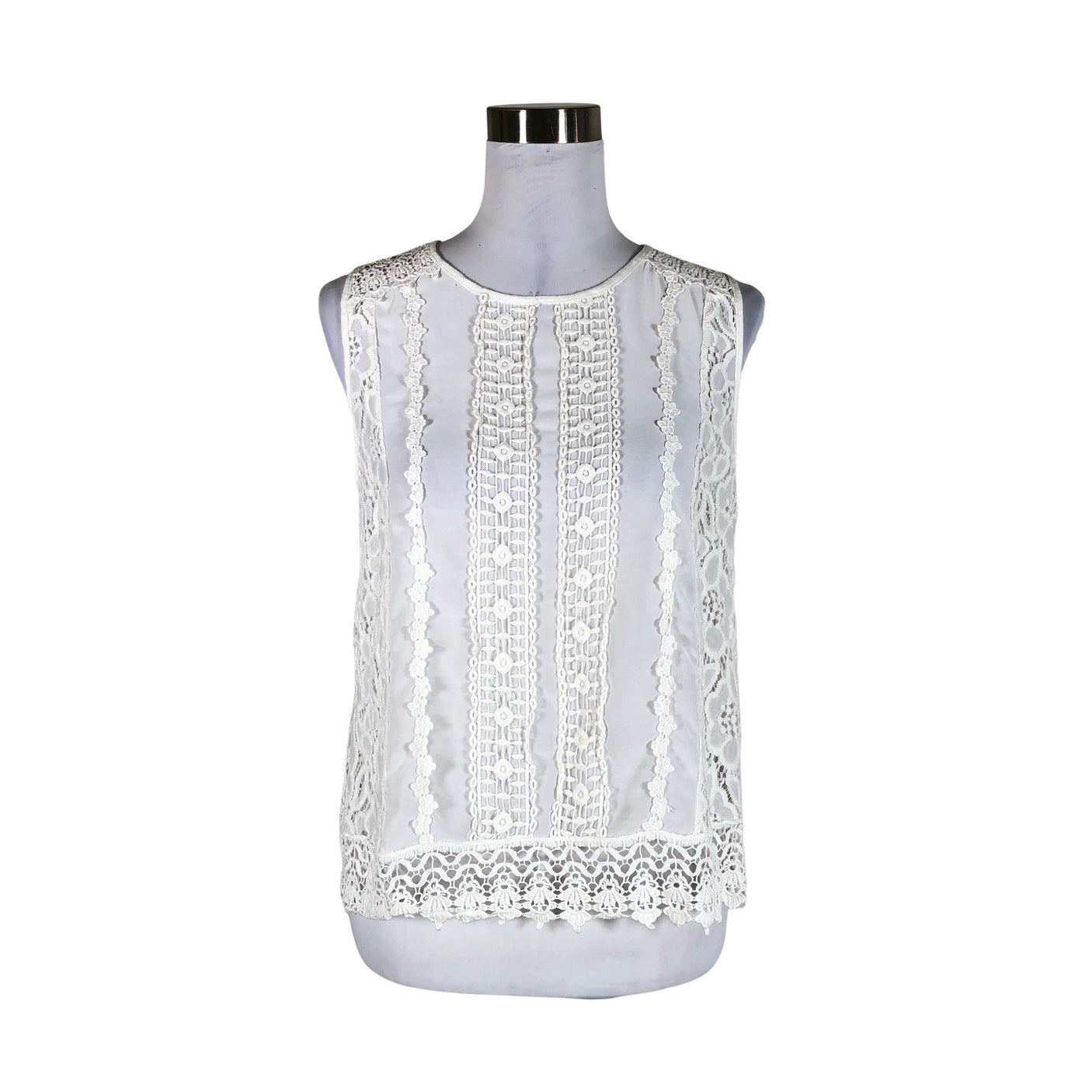 Unisex Cream - Party top, size 40 - White (1)