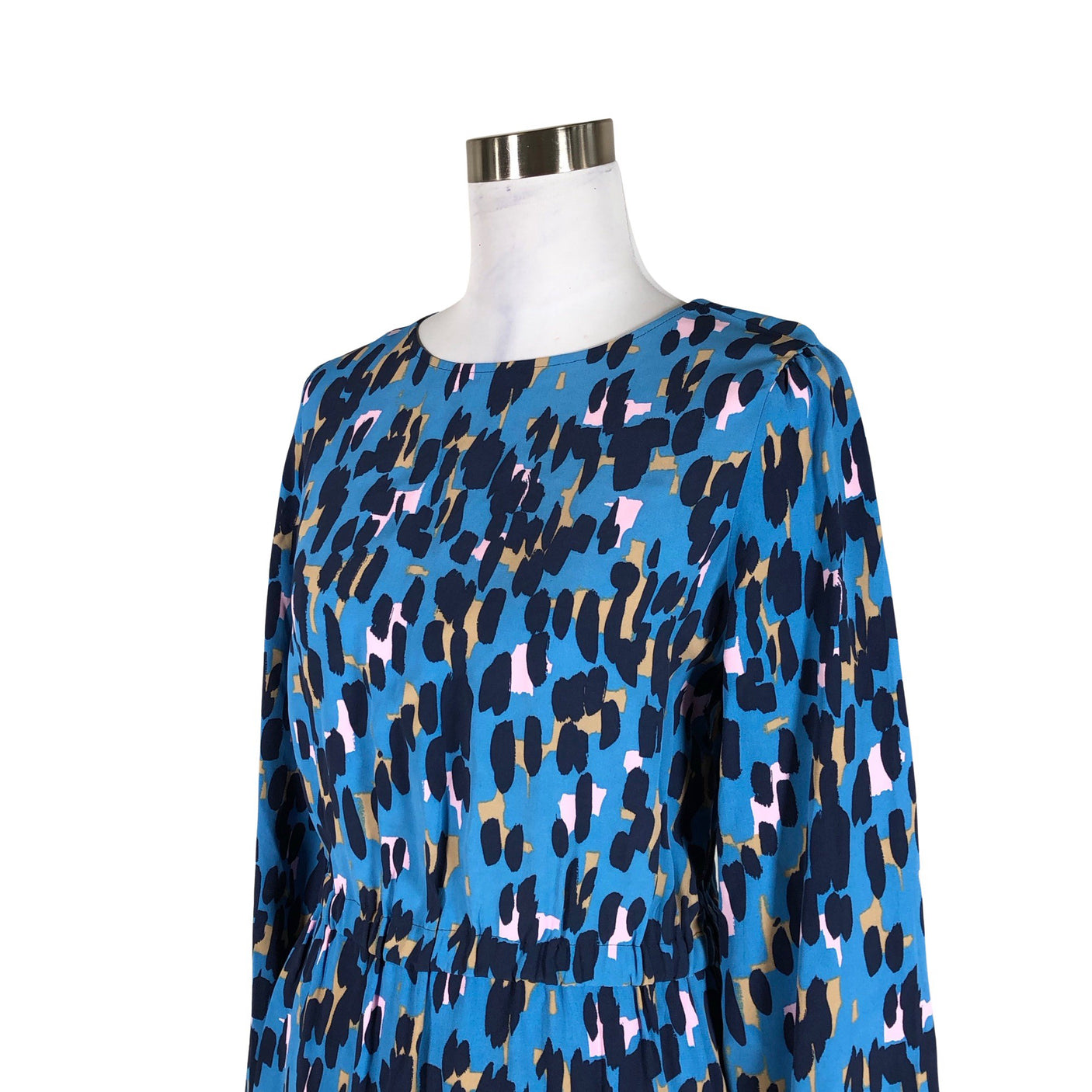 Unisex Marimekko - Schiffon dress, size 34 - Blue (3)