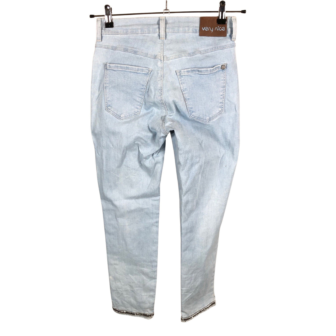 Unisex Very Nice - Capri jeans, size W28 - Light blue (2)