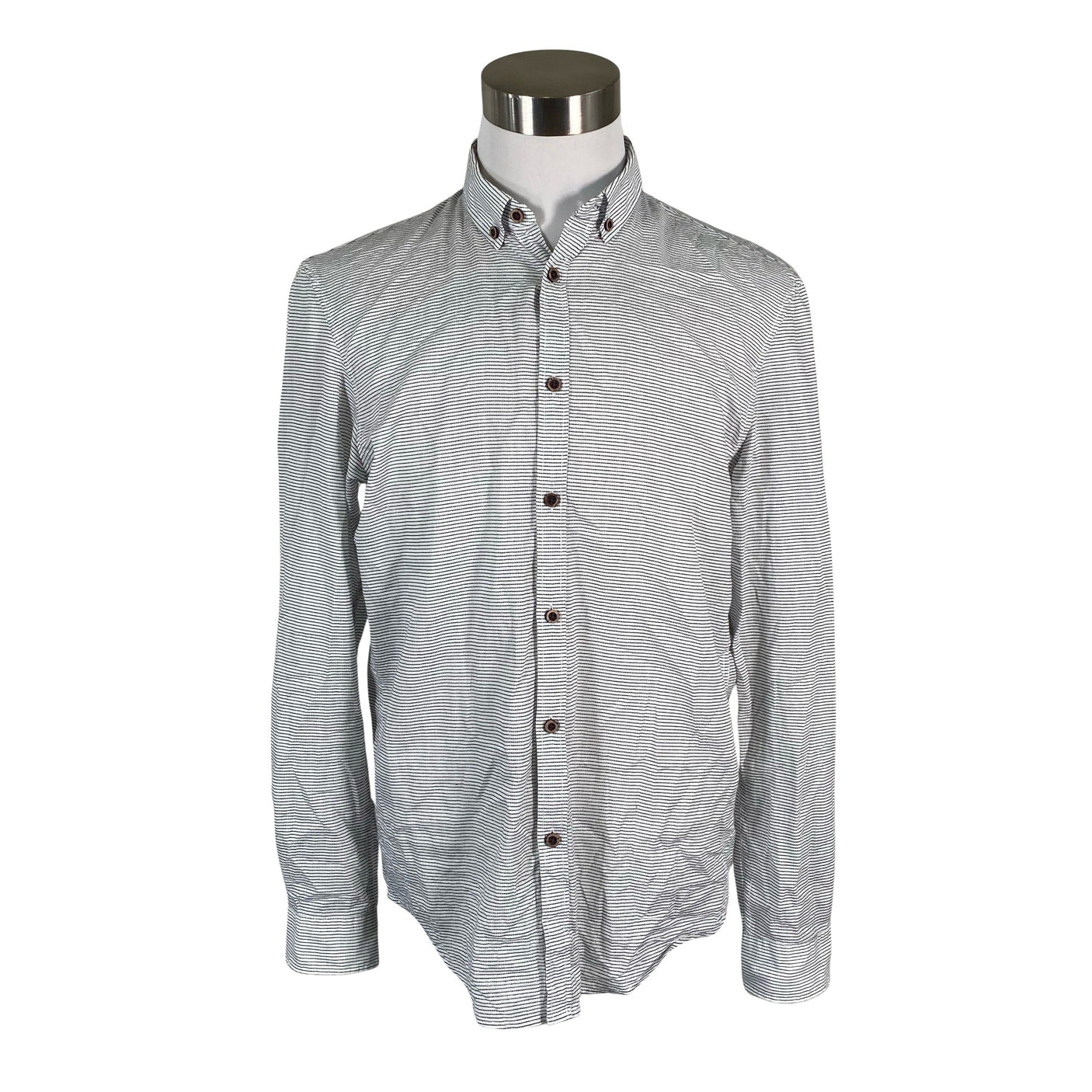 Unisex Tom Tailor - Collared shirt, size L - White (1)
