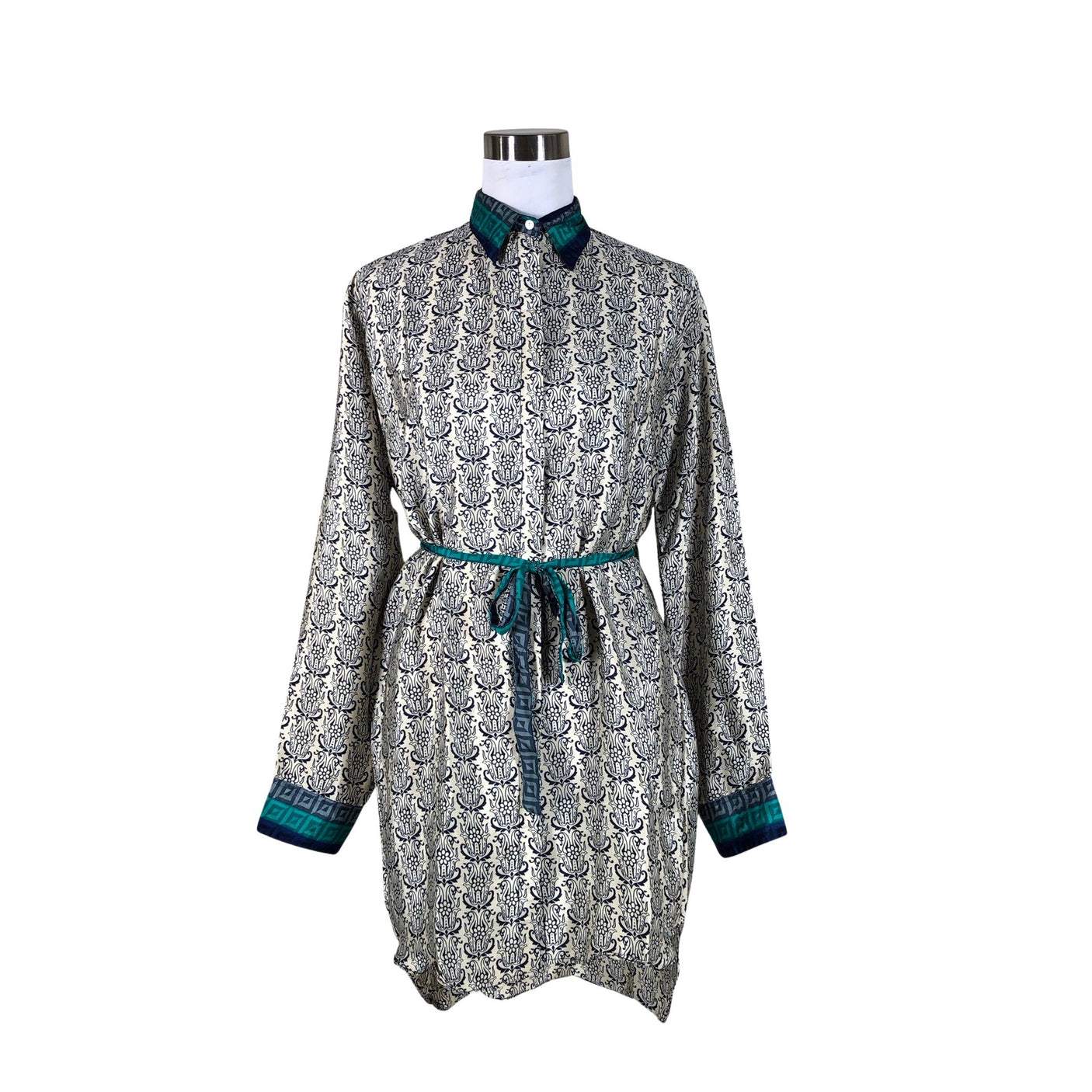 Unisex Ble Resort Collection - Schiffon dress, size 38 - Natural white (1)