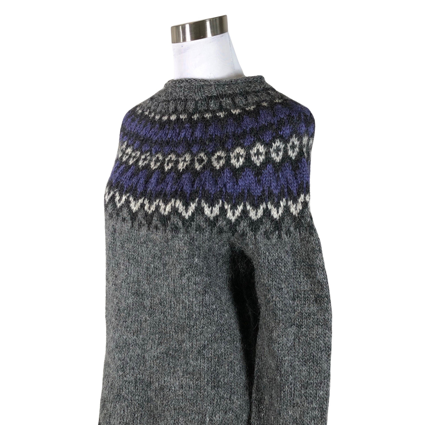 Unisex Handmade - Sweater, size 38 - Gray (3)