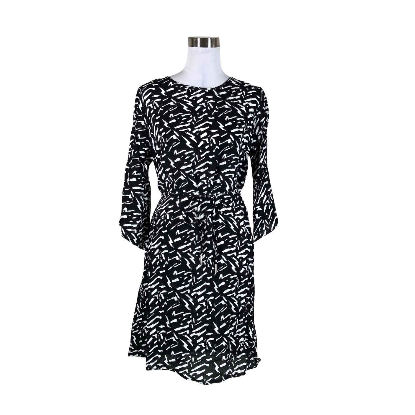 Unisex Your Face - Schiffon dress, size 38 - Black (1)