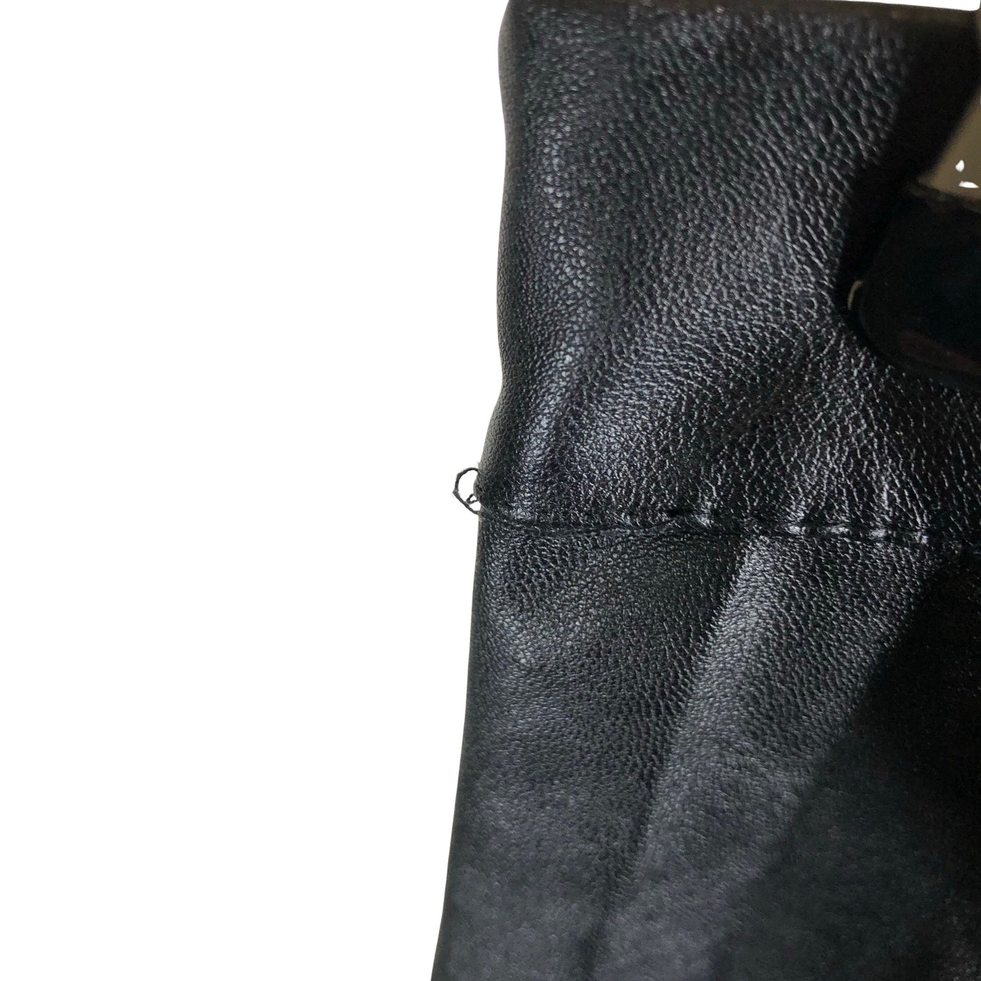 Unisex Sand - Leather pants, size W27 - Black (2)