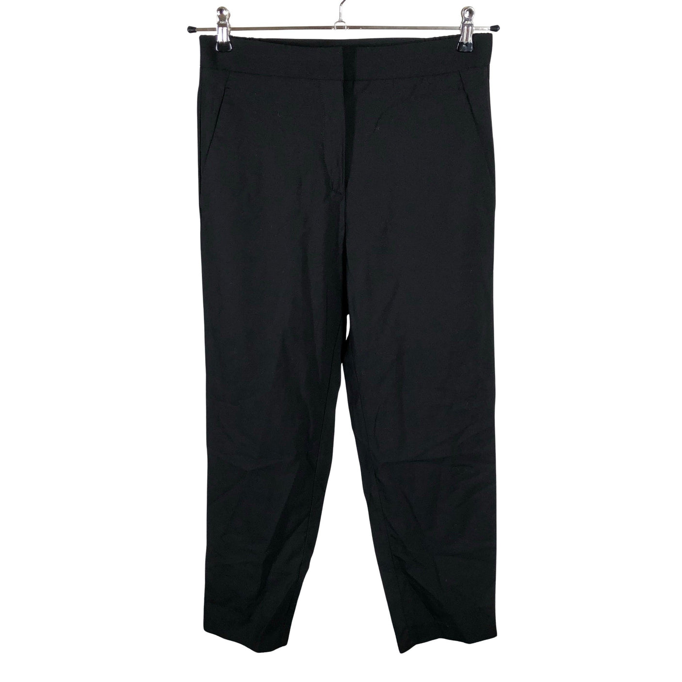 Unisex Massimo Dutti - Straight leg trousers, size 36 - Black (1)