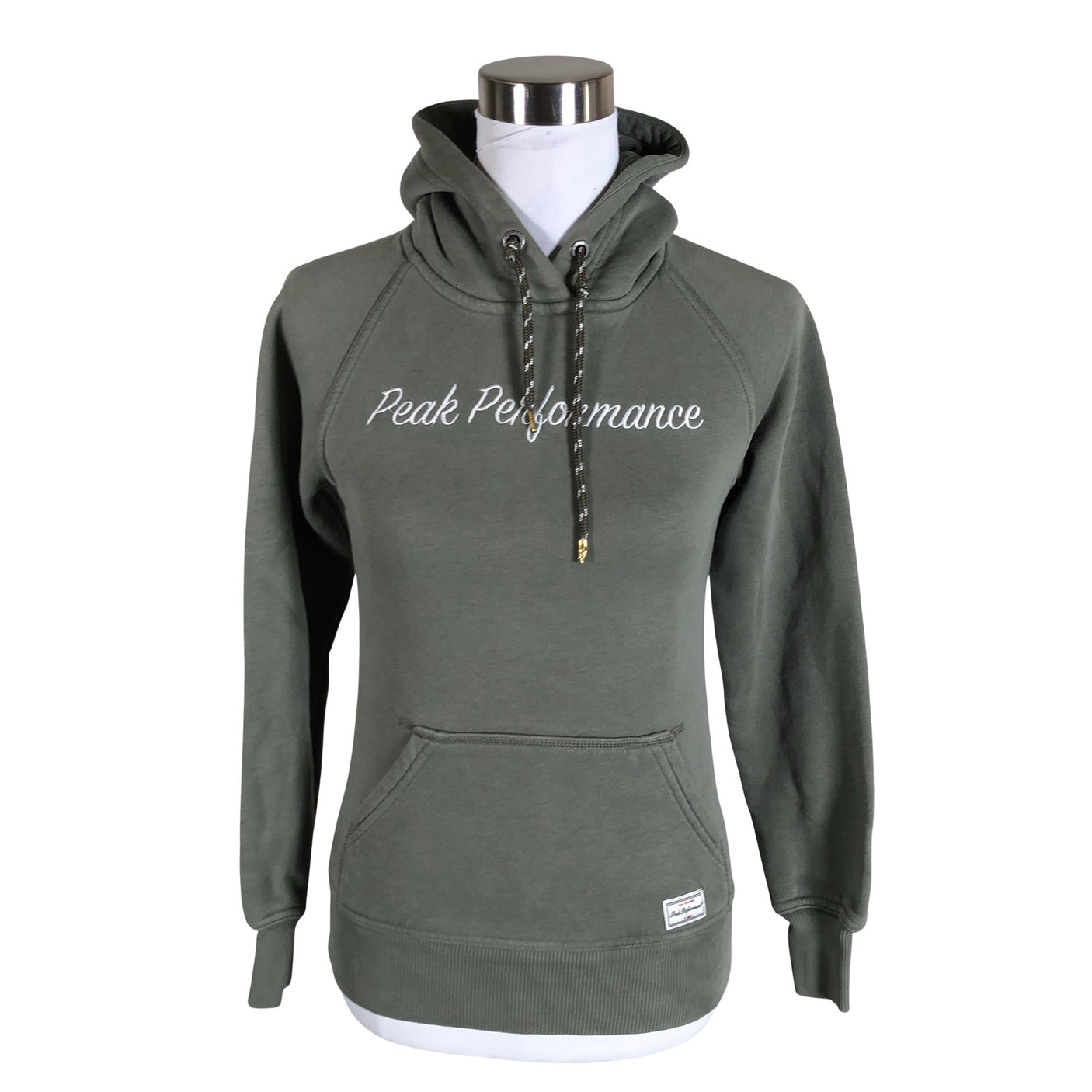 Unisex Peak Performance - Hoodie, size 34 - Green (1)